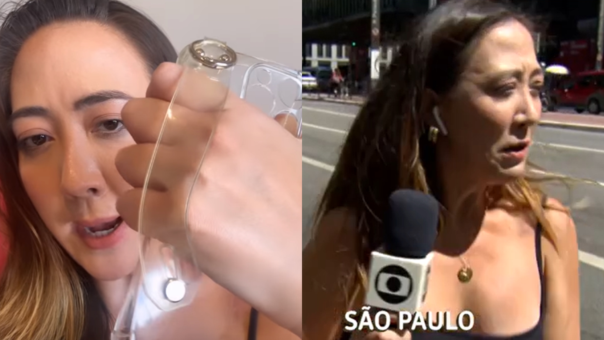 Ju Massaoka detalha ação do bandido em tentativa de assalto ao vivo: “Puxei de volta”