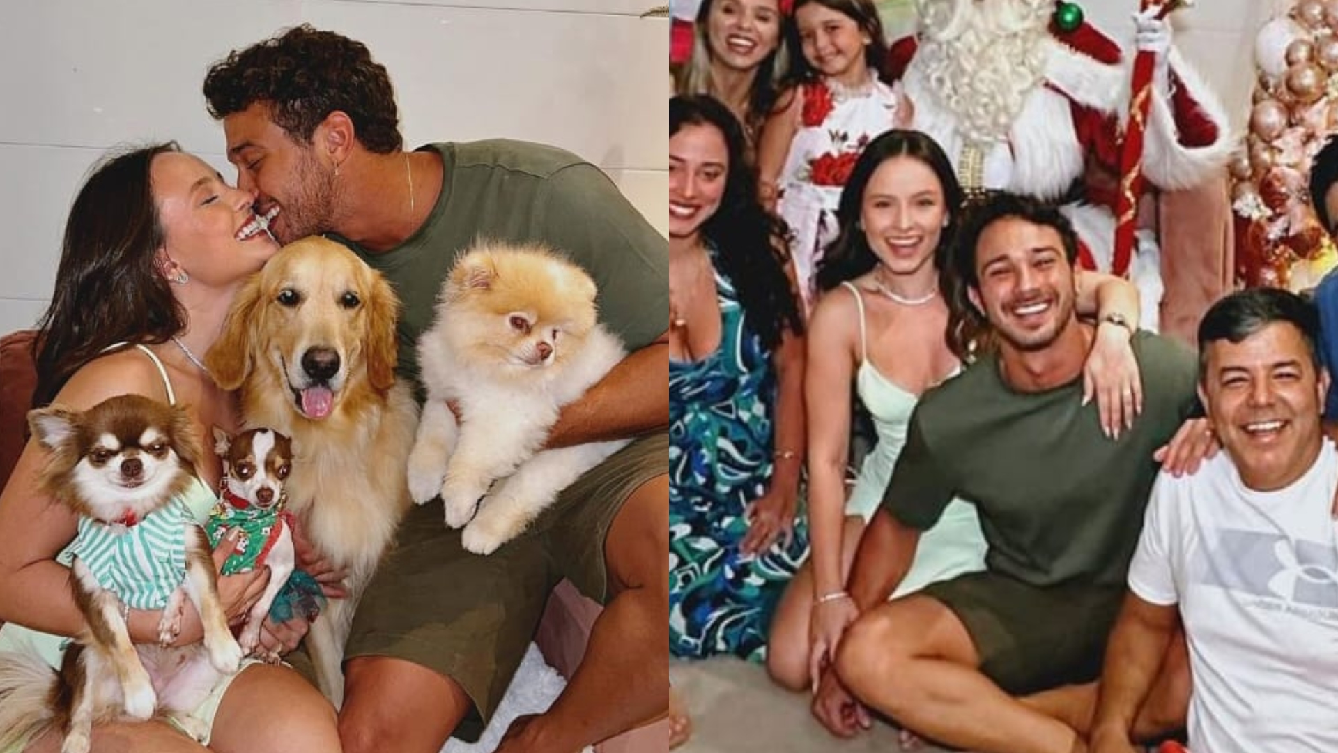 Sem os pais, Larissa Manoela passa Natal com a família do marido: “Tem amor”