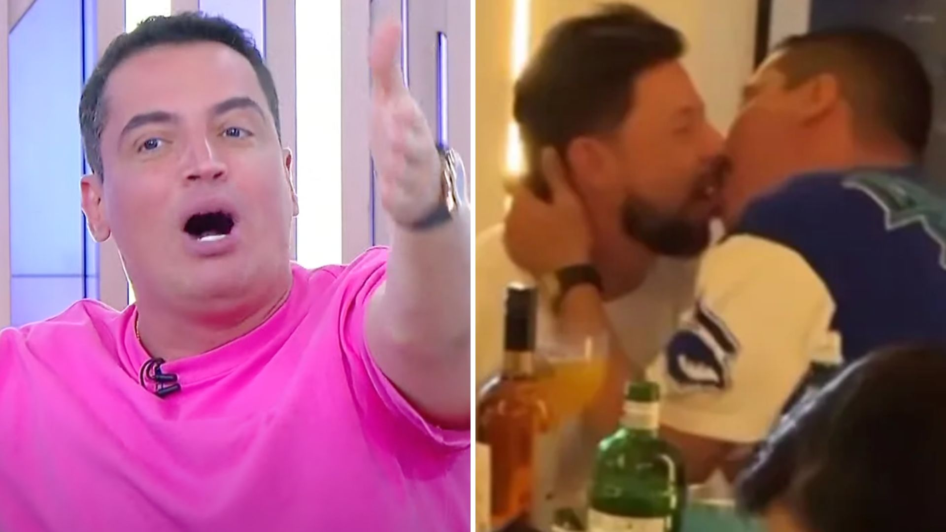 Encurralado ao vivo, Leo Dias surta com vídeo de traição: “Felicidade incomoda”
