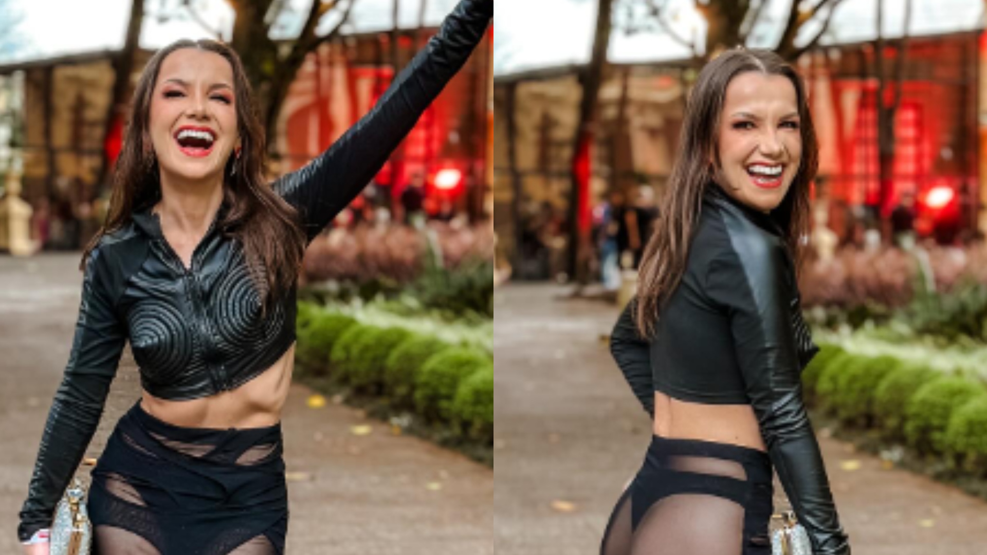 Influenciadora aposta em look ousado com bumbum pra fora e é massacrada: “Vulgar”