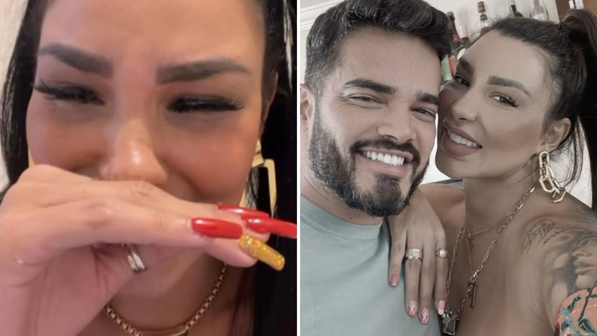 Marido salvou a vida de Jenny Miranda durante crise alérgica: “Teria morrido”