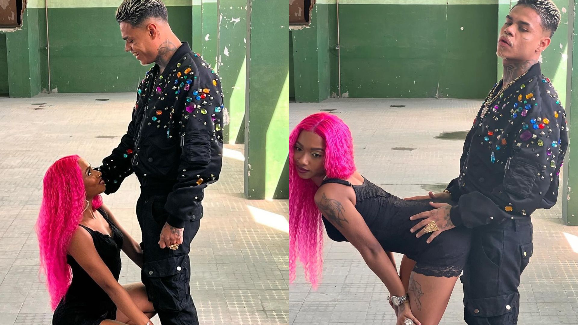MC Cabelinho faz ensaio ousado com affair e exposição choca: “Coragem”
