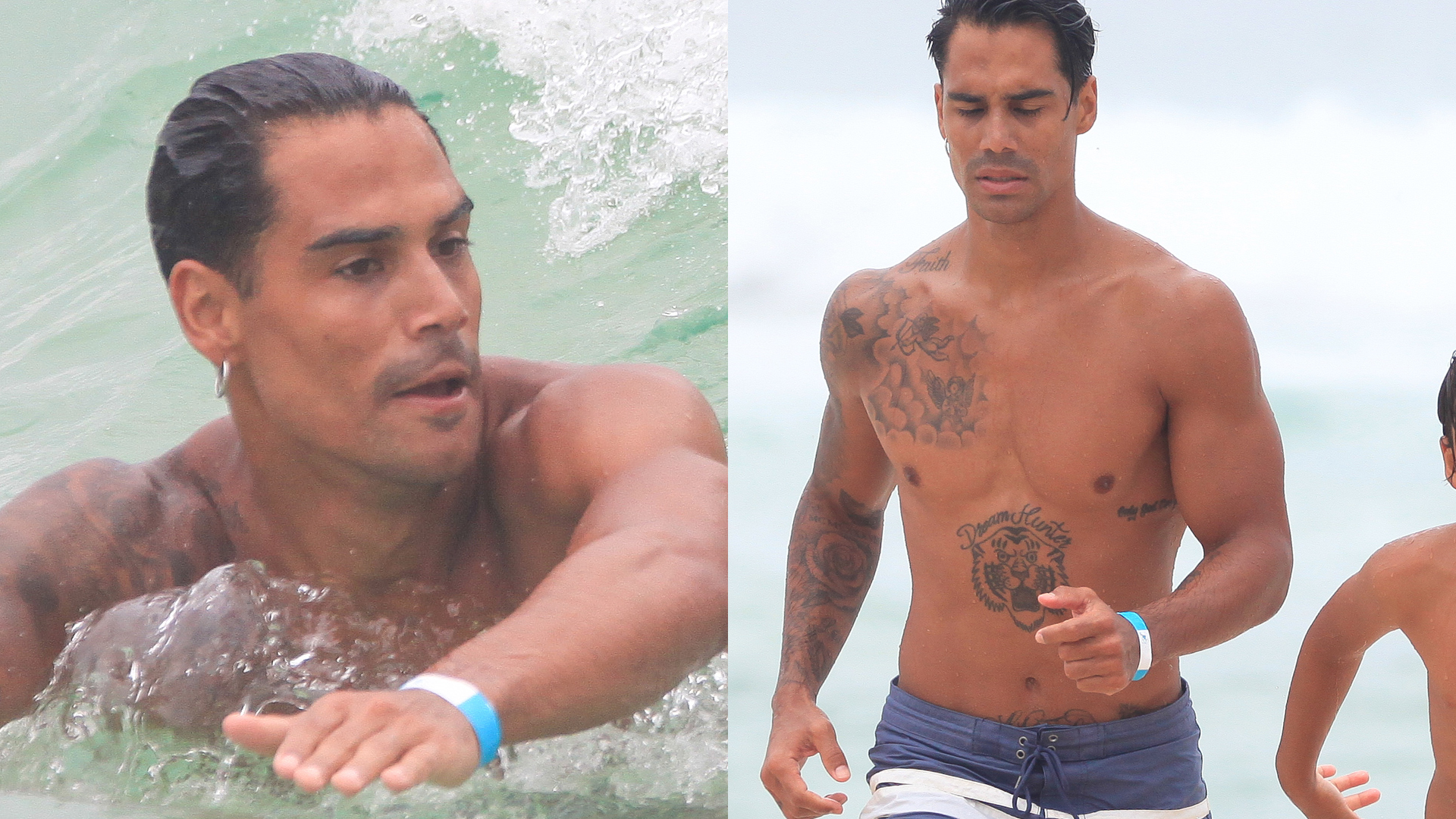 Tá enorme! Micael Borges faz rara aparição com filho de 9 anos