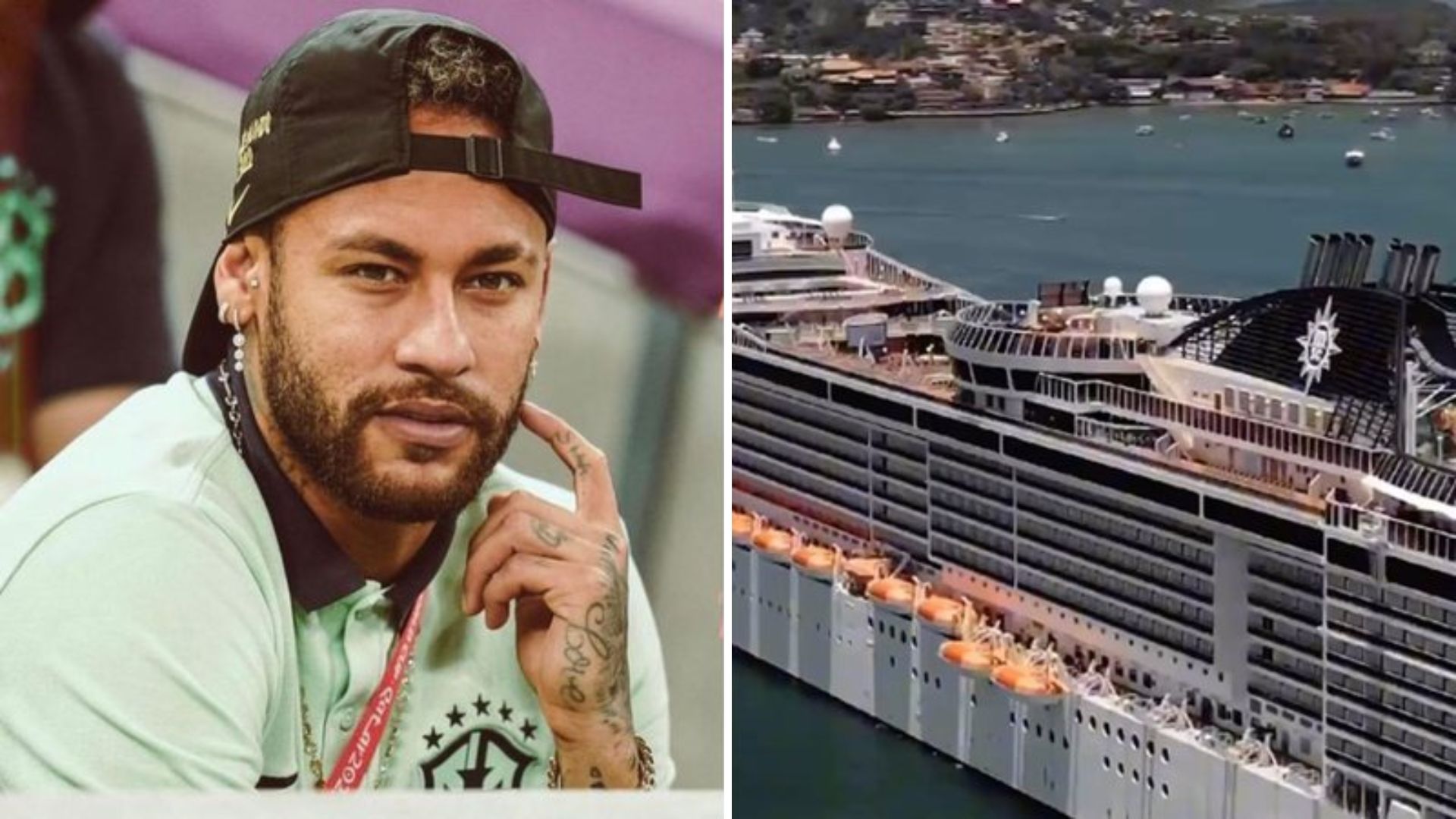Neymar convida 40 mulheres à área VIP do navio: “Proibido uso de celulares”