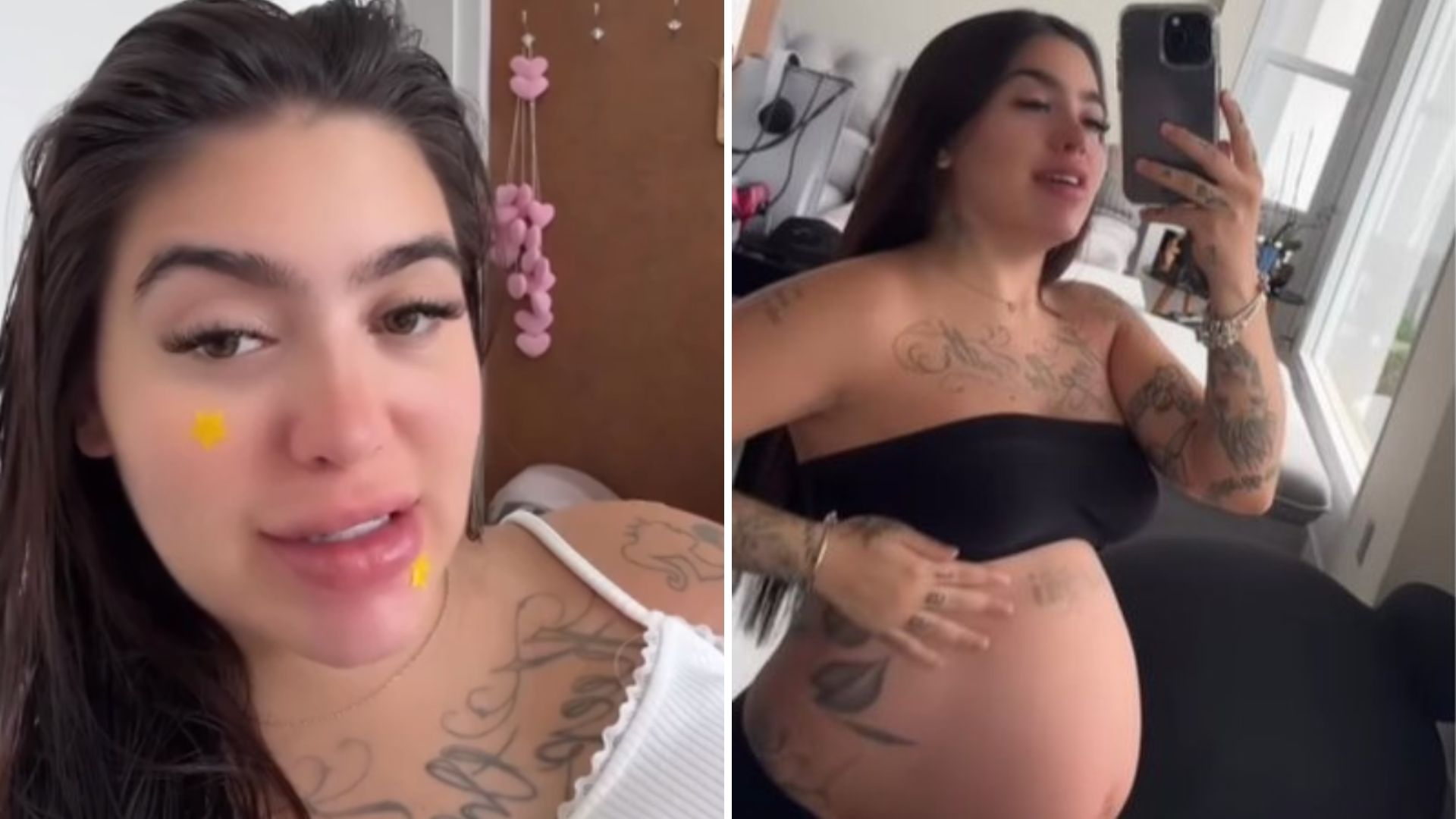 No nono mês, MC Mirella fica preocupada com exame: “Vão enfiar no meu r*bo”