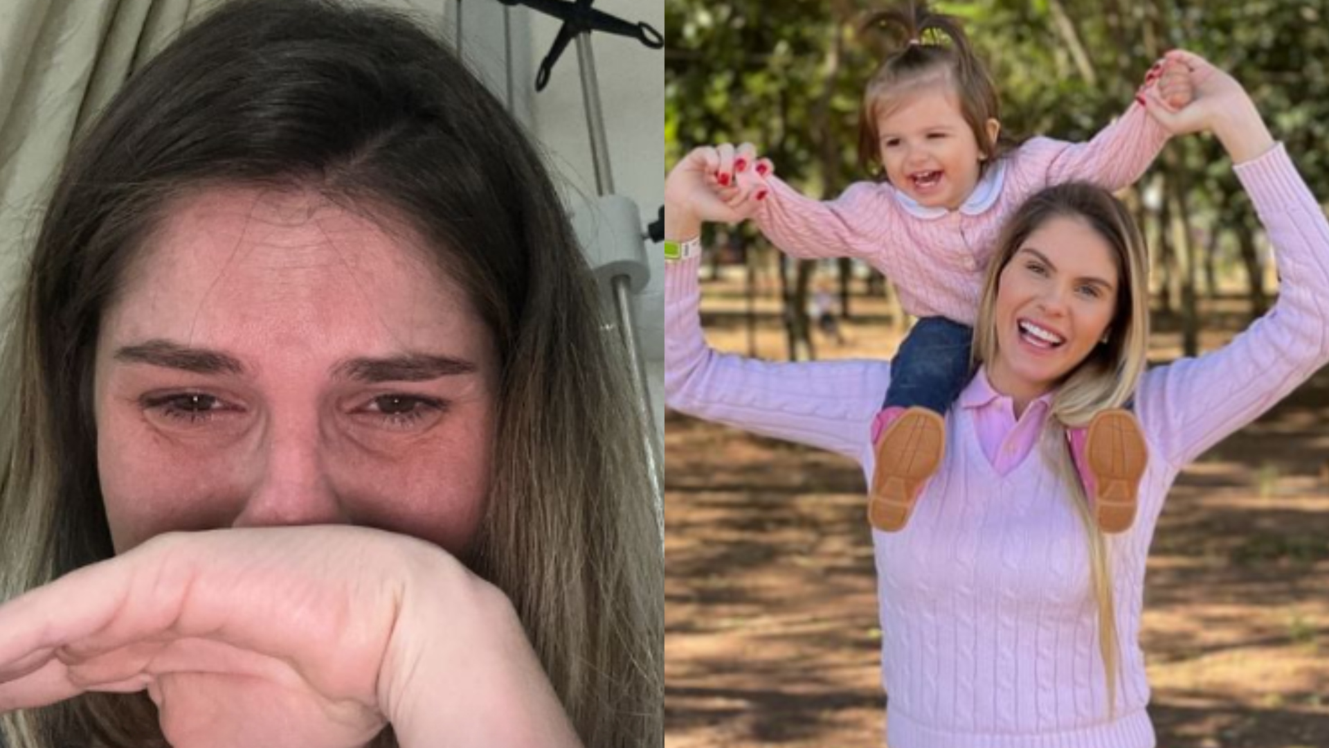 Risco de vida e cirurgia: O que aconteceu com a filha de Bárbara Evans?