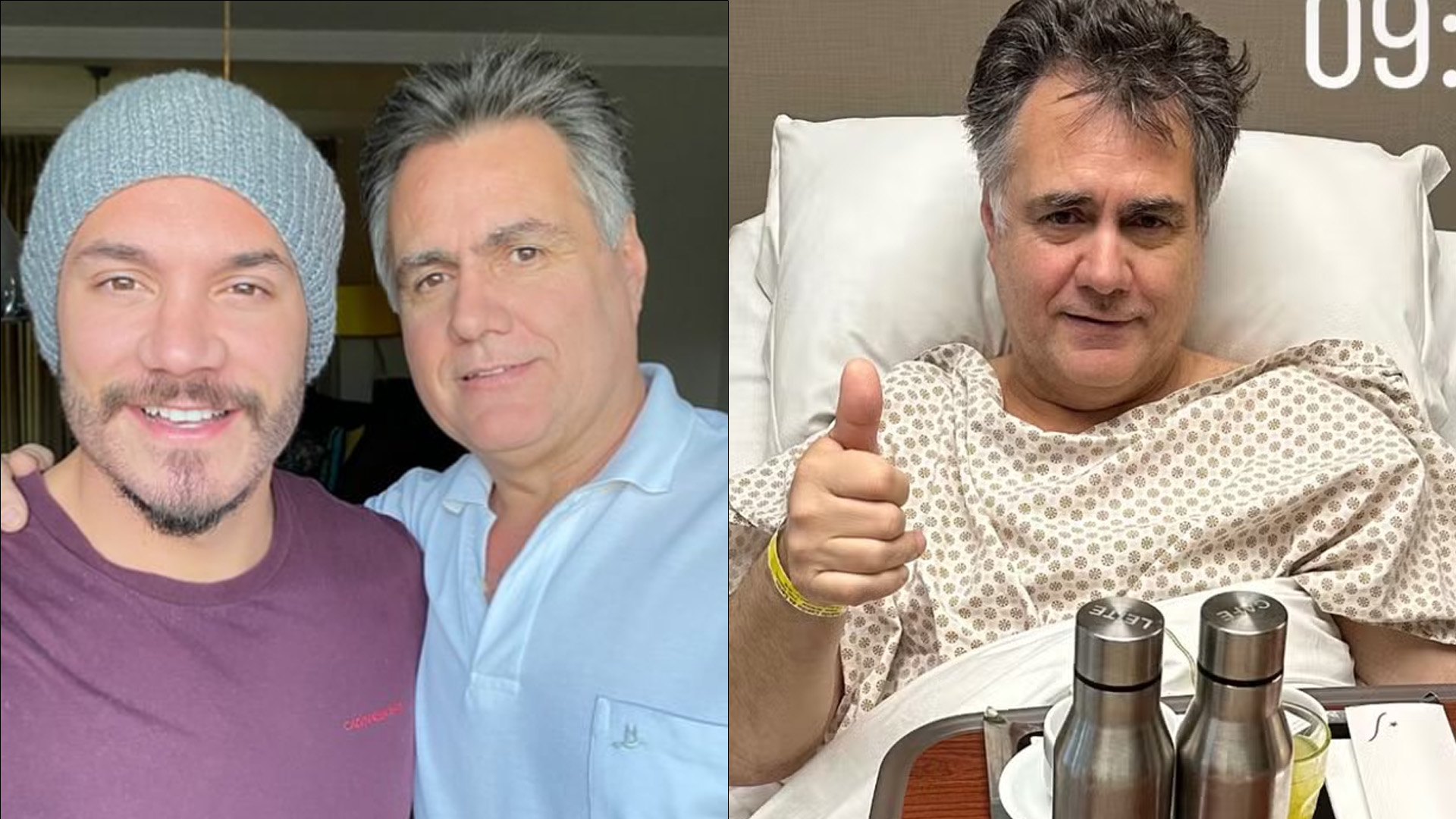 Pai de Eliezer passa por cirurgia após descobrir câncer: “Tumor grande”