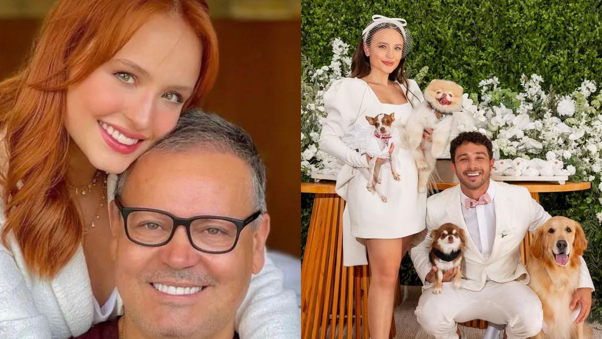 Pai de Larissa Manoela rompe silêncio após casamento da filha: “Não consigo”