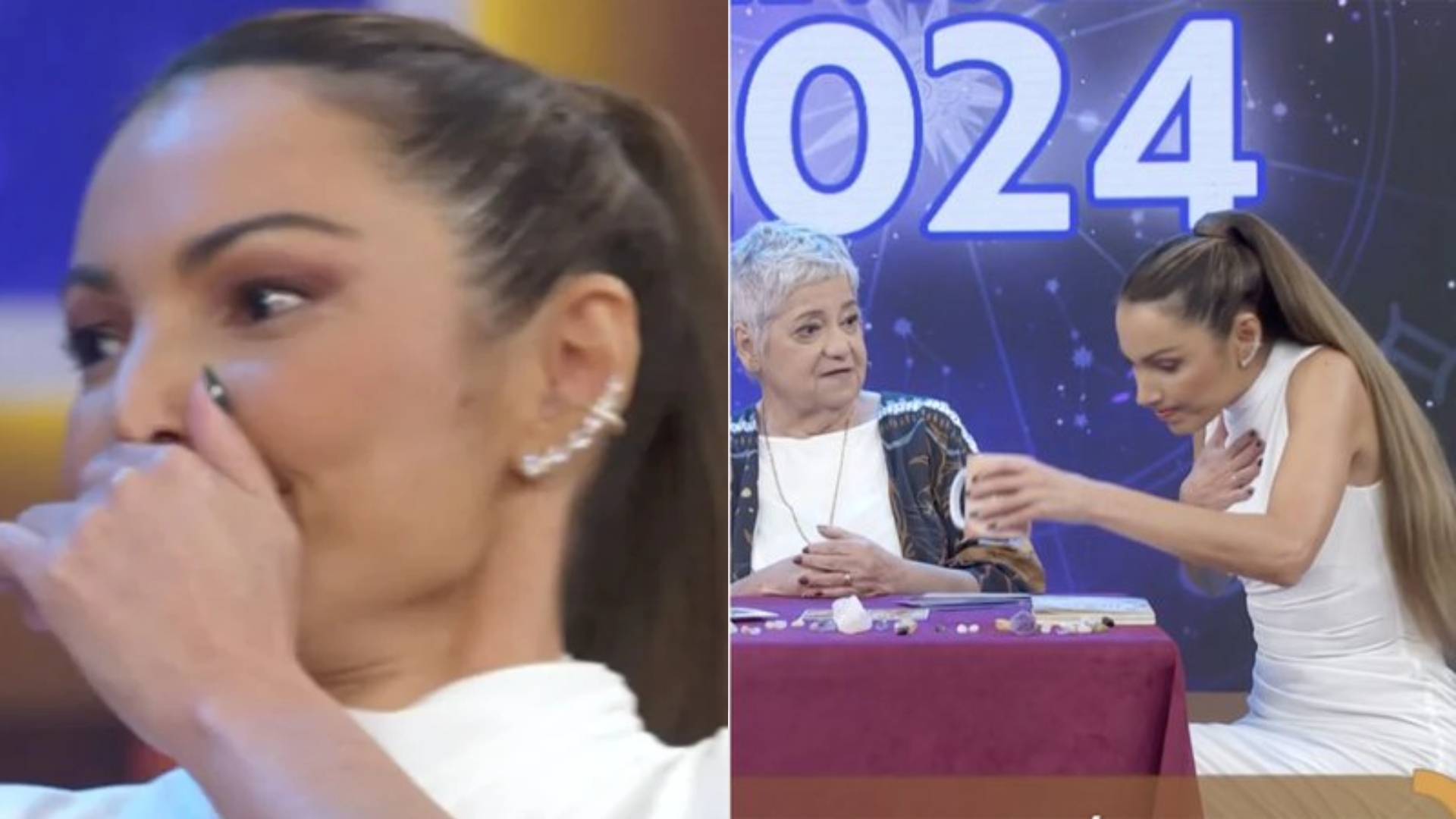 Patrícia Poeta quase engasga com previsão sobre vida amorosa: “Flashback”