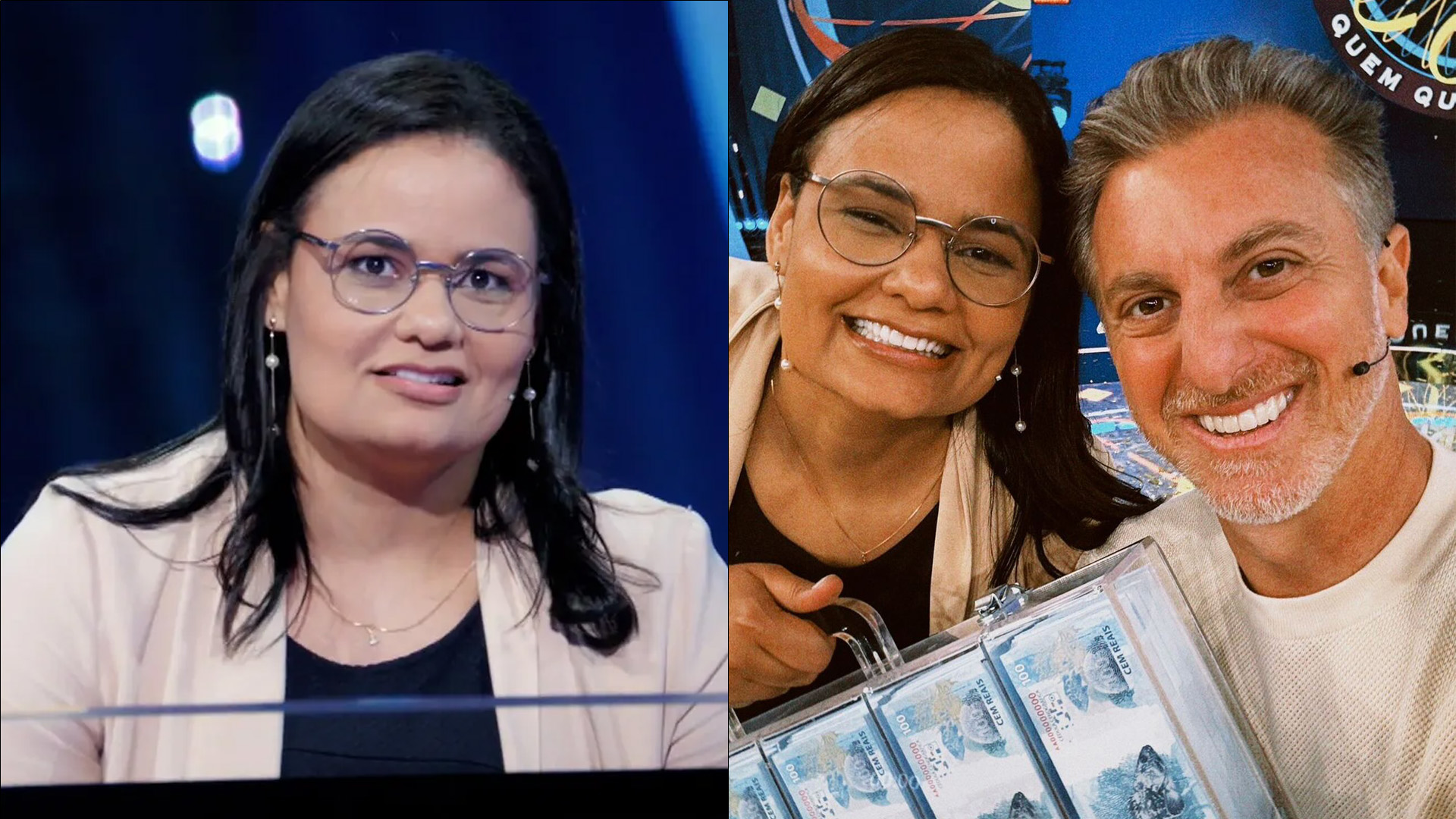 Conheça Jullie Dutra, mulher que ganhou R$ 1 milhão no ‘Domingão com Huck’