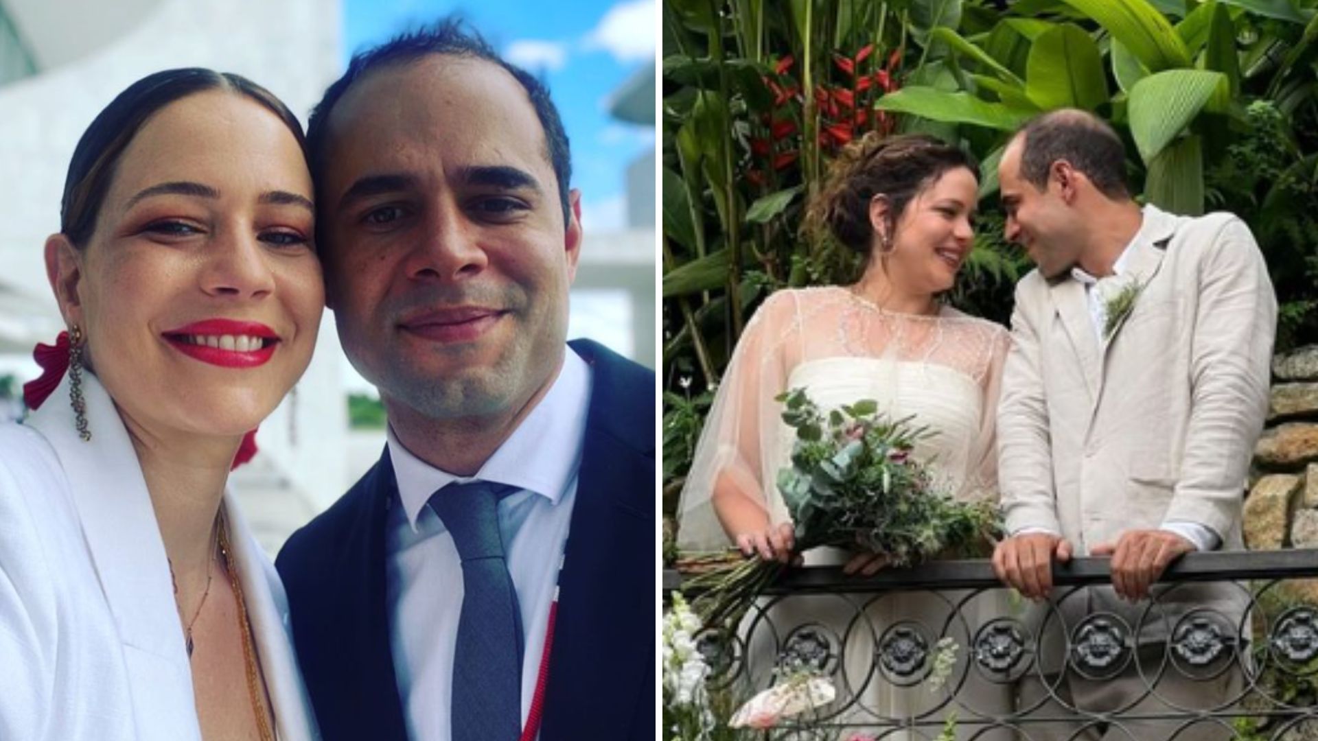 Quem é o marido de Leandra Leal? Pombinhos se casaram pela segunda vez