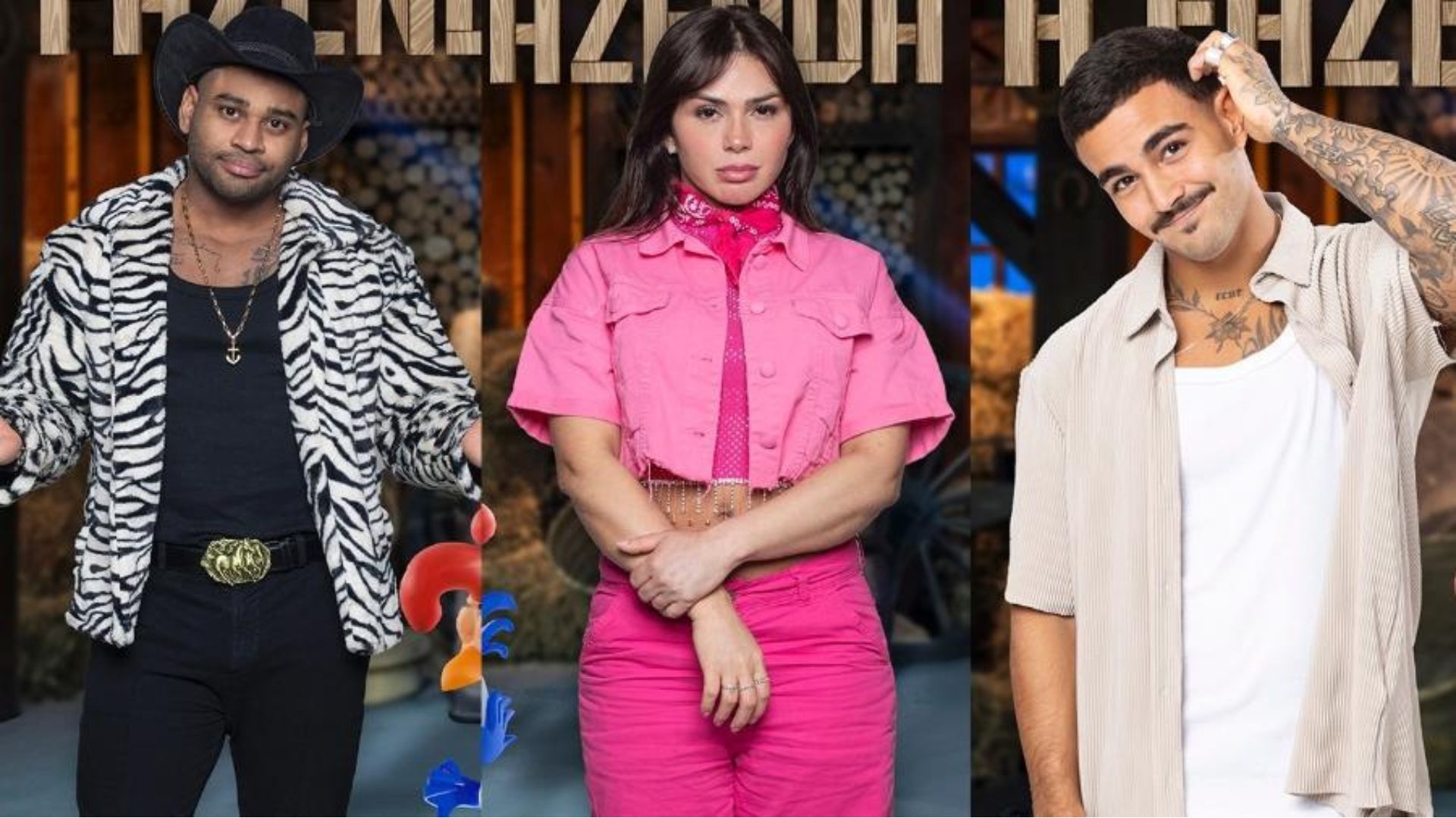 A Fazenda 15: Black, Nadja ou Yuri? Peão massacra rivais em enquetes