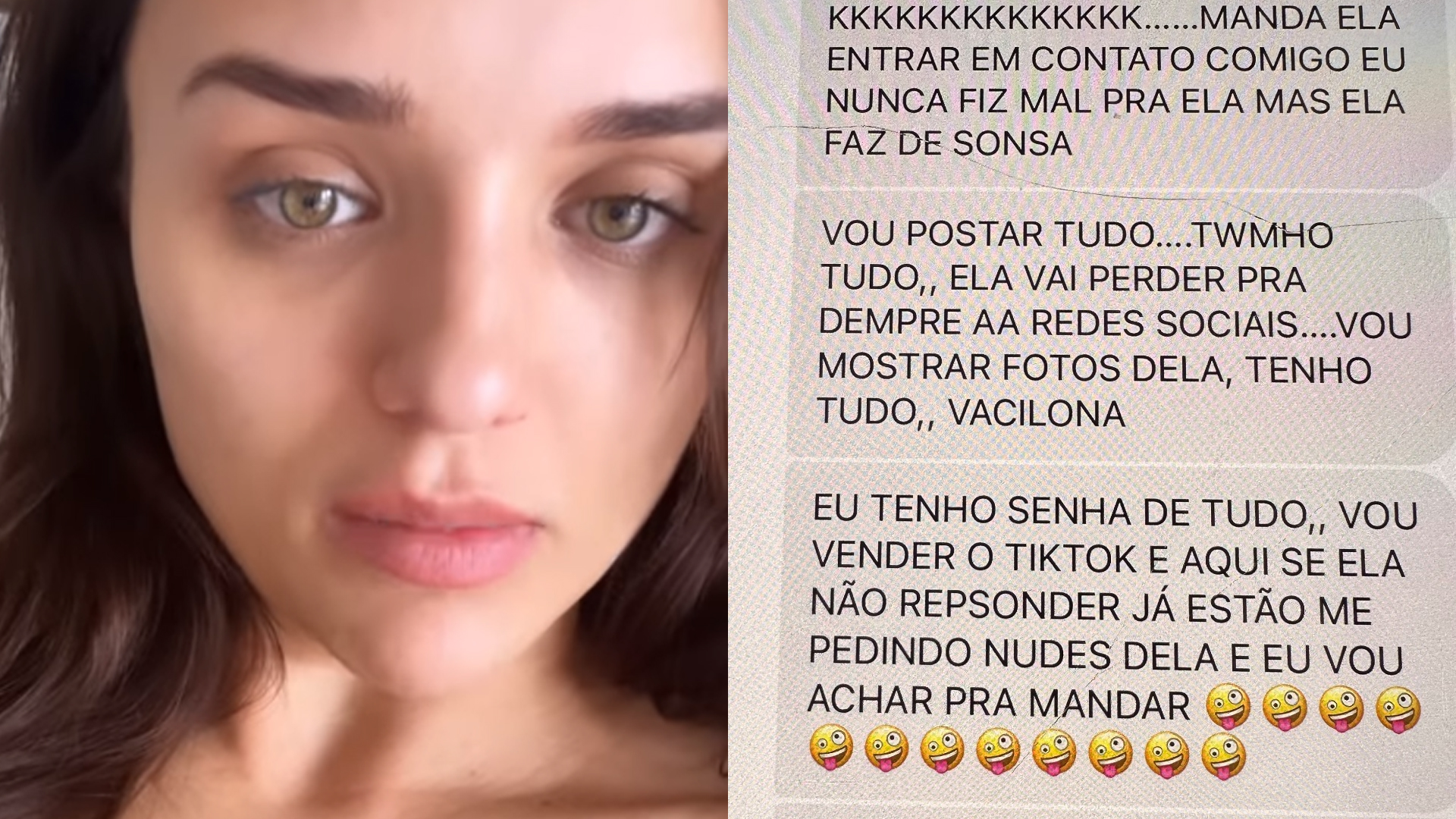 Que perigo! Rafa Kalimann tem conta invadida e hacker ameaça: “Não é santa”