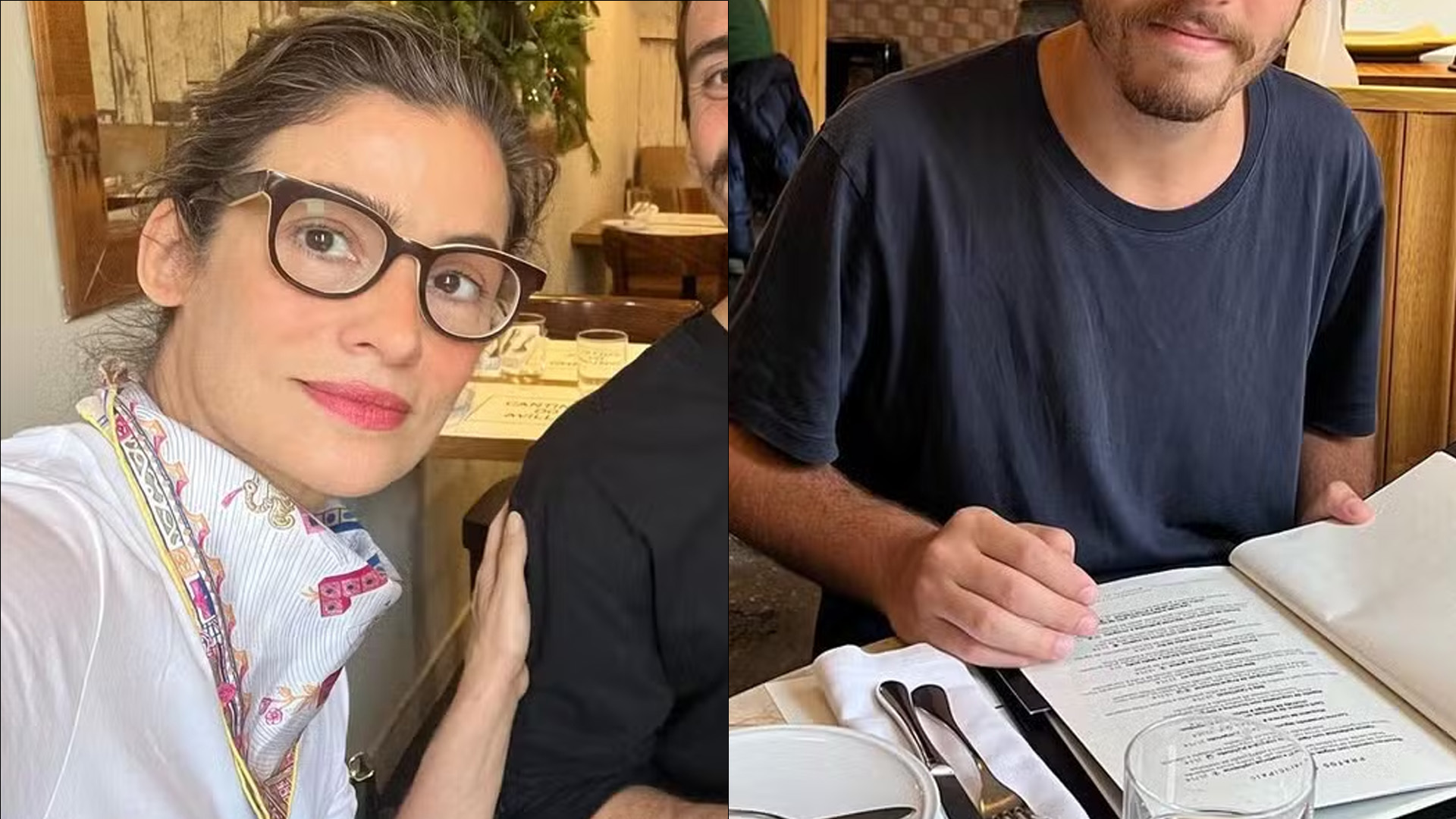 Dois gatos! Renata Vasconcellos curte Natal com filhos em fotos raríssimas