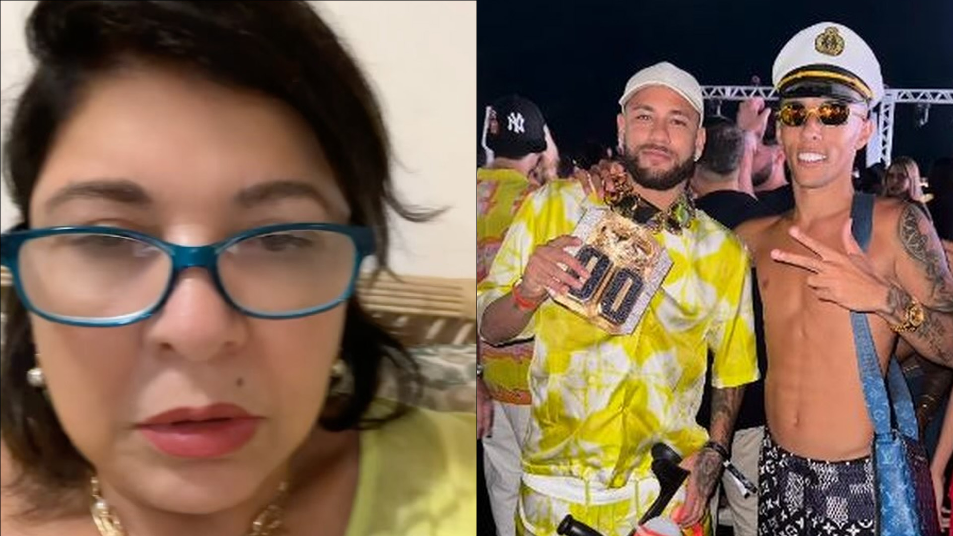 Roberta Miranda esculacha Neymar por curtir festa lesionado: “Que se f*d*”