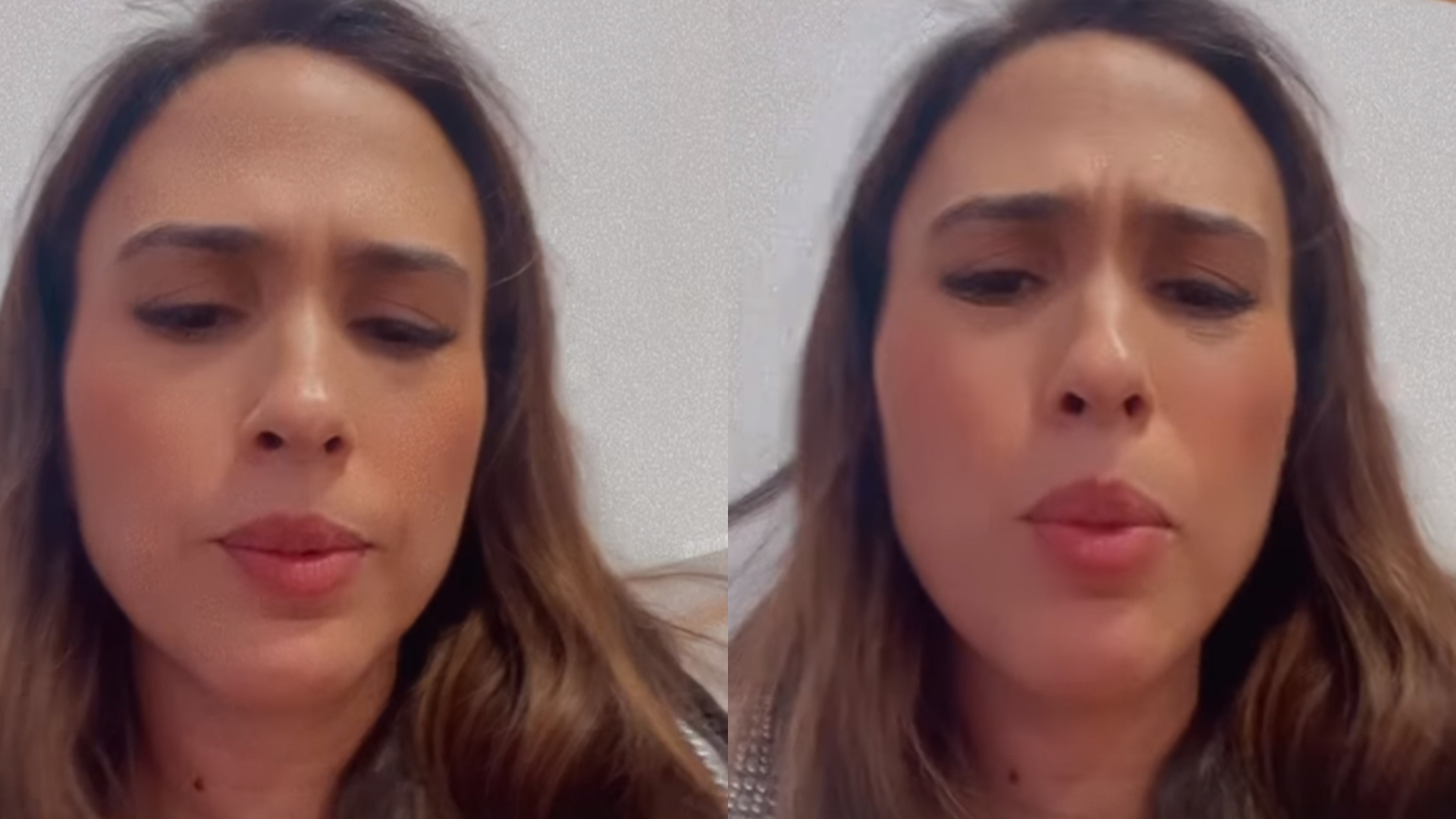 Tata Werneck se pronuncia sobre rumores do fim de casamento com Rafa Vitti: “Que porr*”