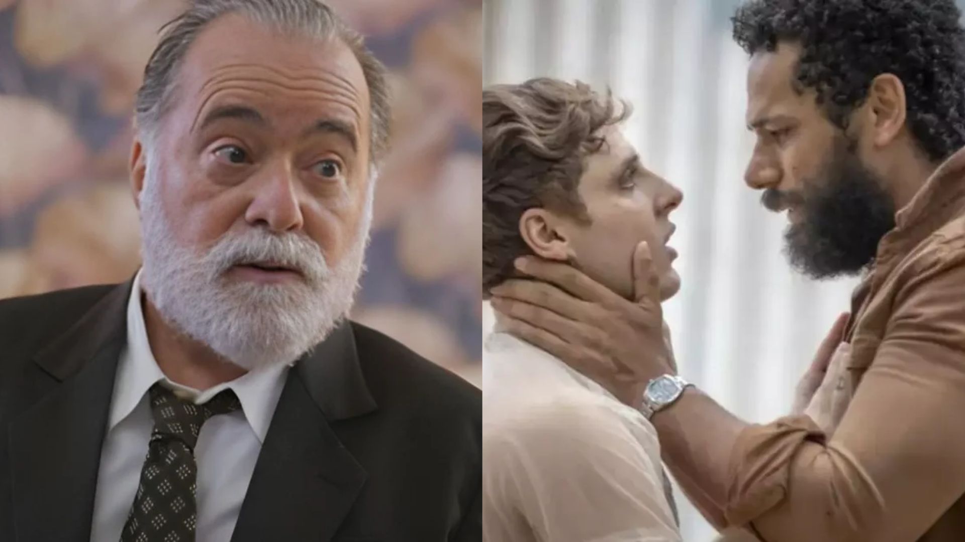 Tony Ramos elogia performance de Amaury Lorenzo e Diego Martins: “Mérito”