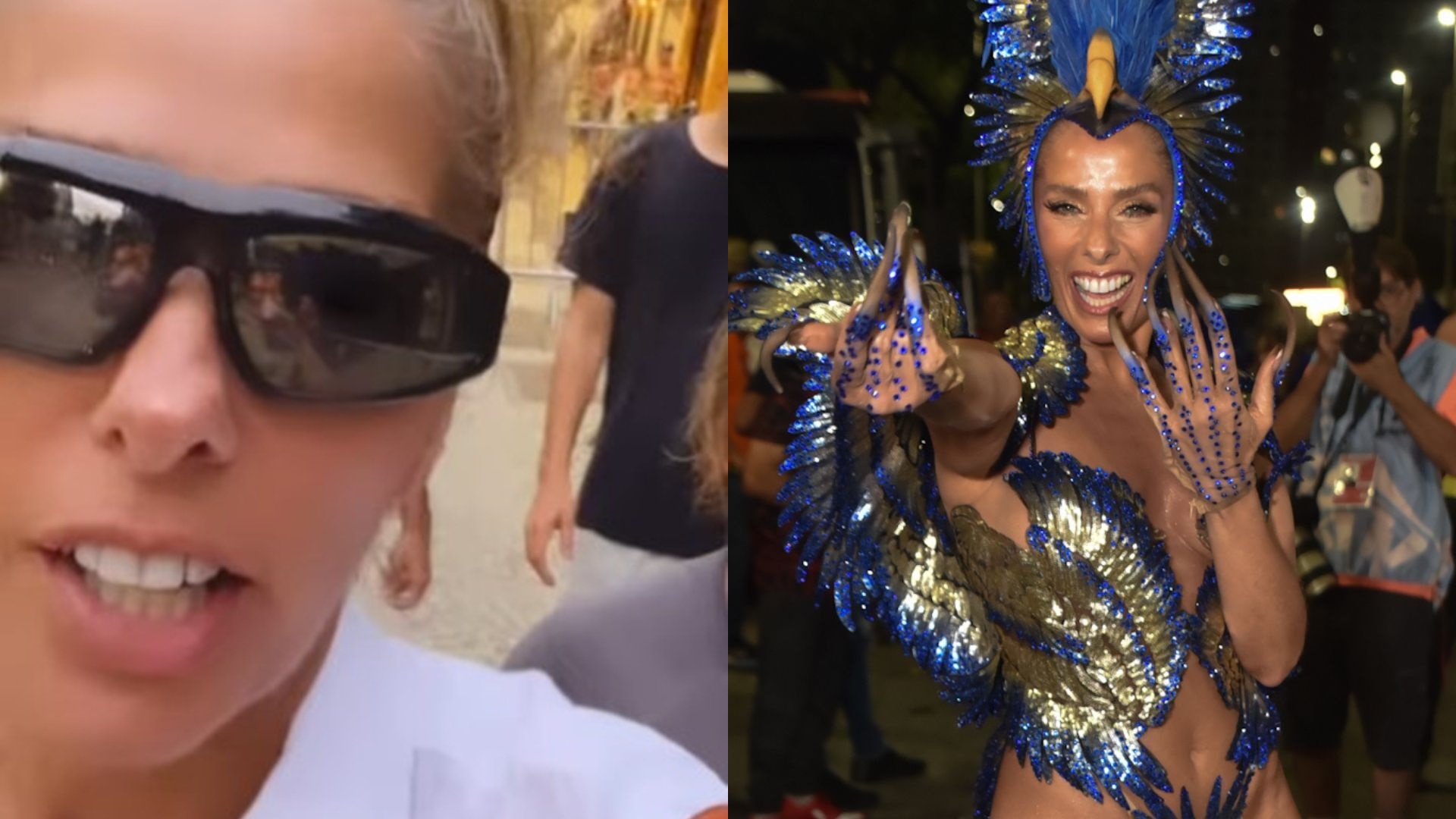 Adriane Galisteu rebate ataques que recebeu por desfilar sem se depilar: “Se ame”