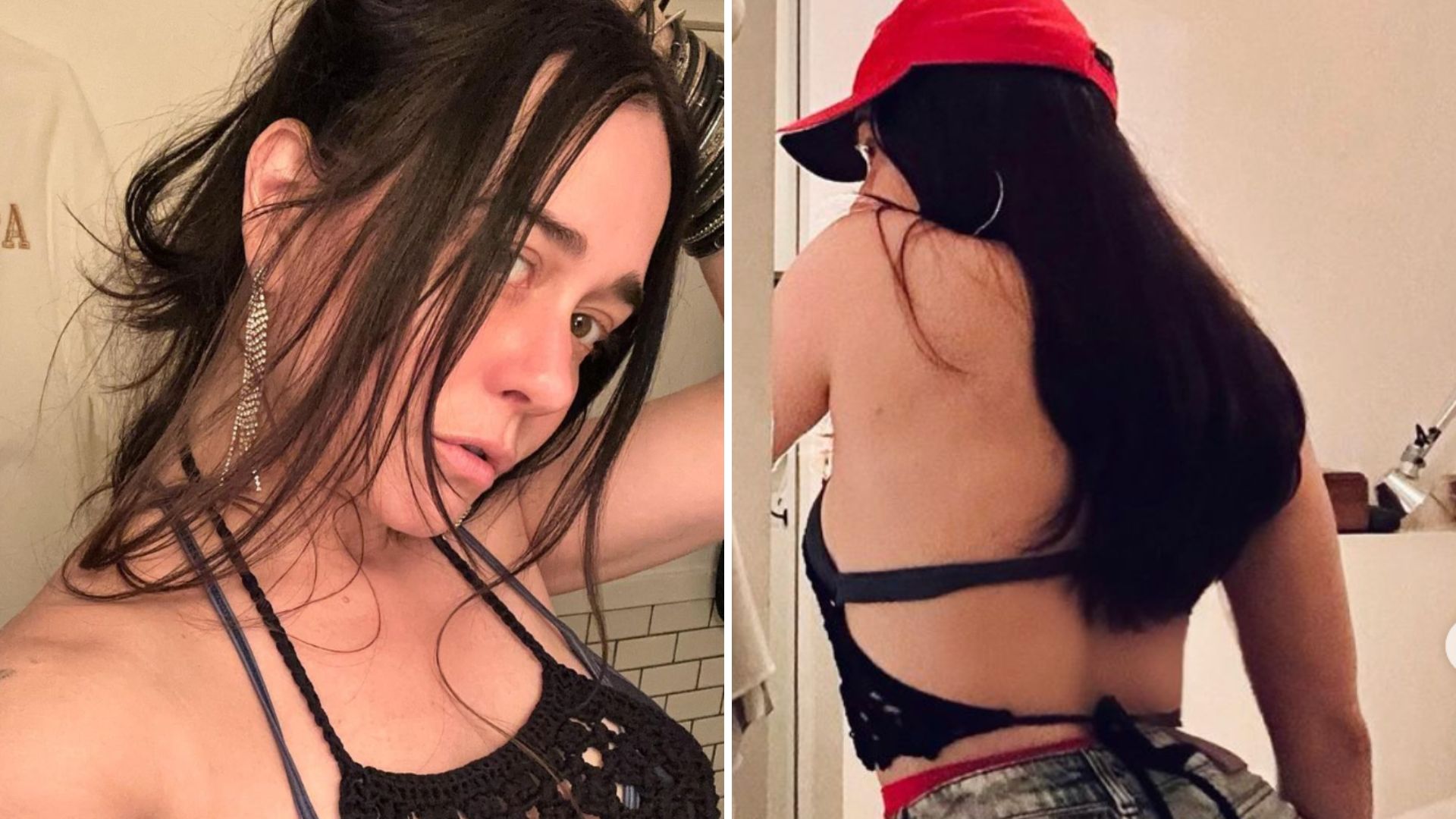 Alessandra Negrini usa meia arrastão e shortinho micro em bloco de Carnaval: “Gostosa”