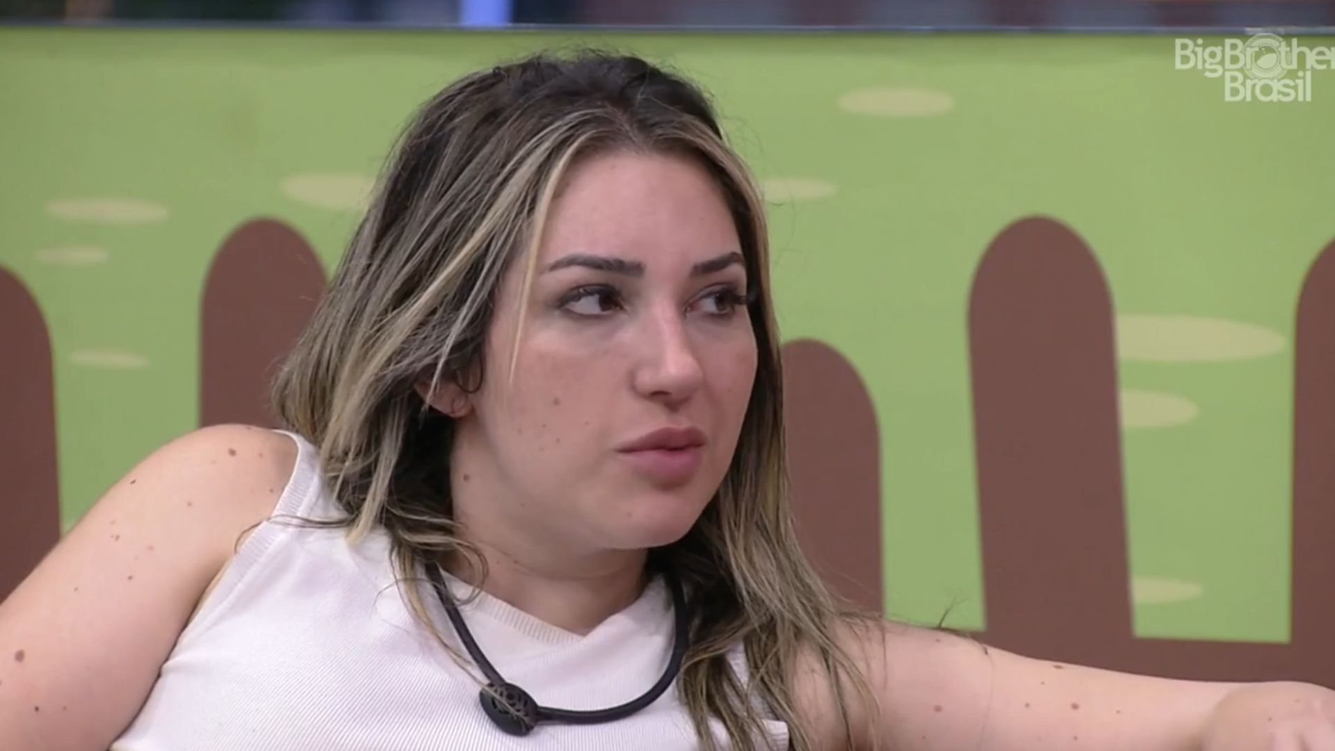BBB23: Amanda se incomoda com aproximação de sister com Cara de Sapato: “Não é ciúmes”