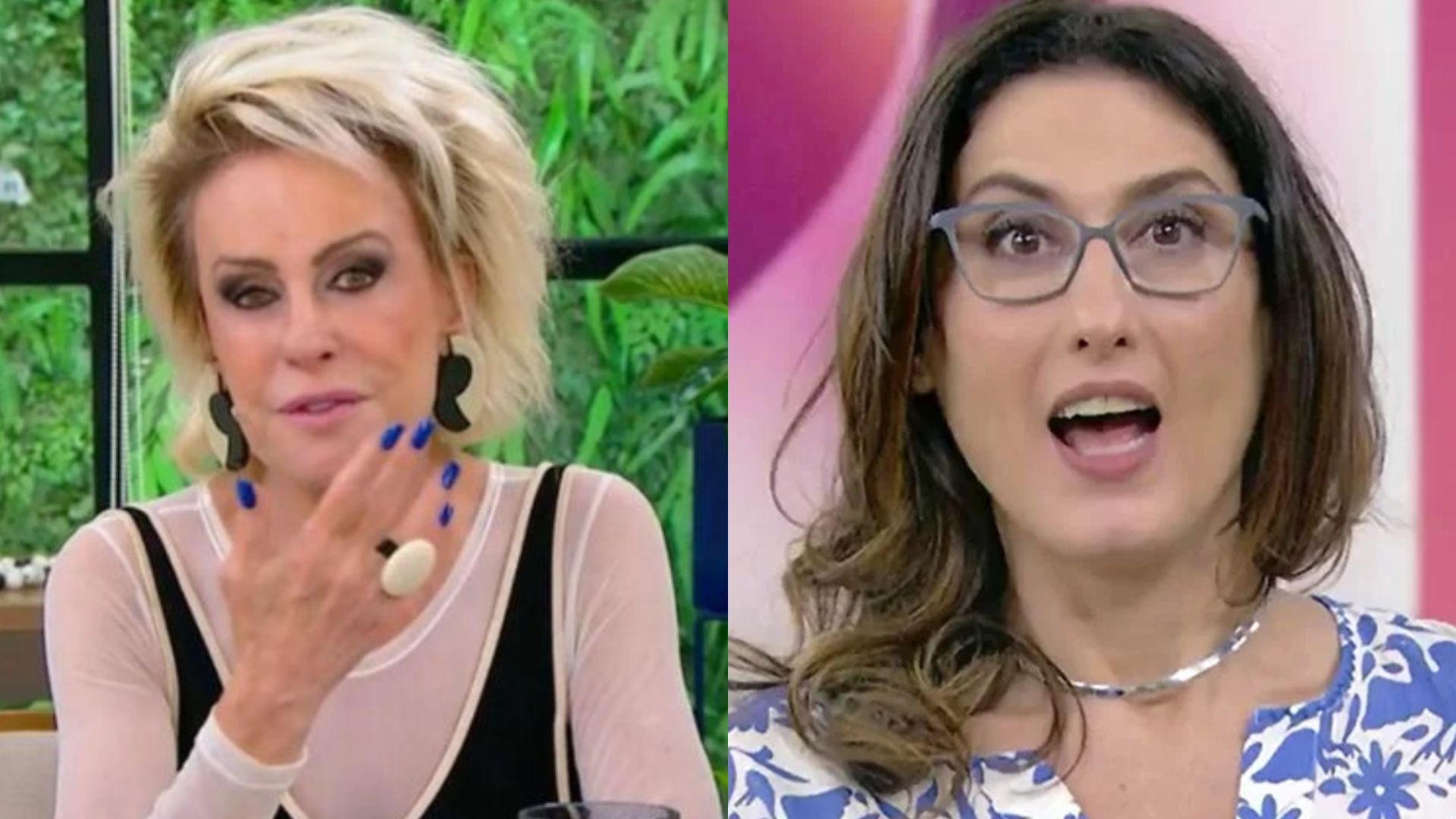 Ana Maria Braga abre o jogo sobre suposta rivalidade com Paola Carosella: “Apenas o trabalho”