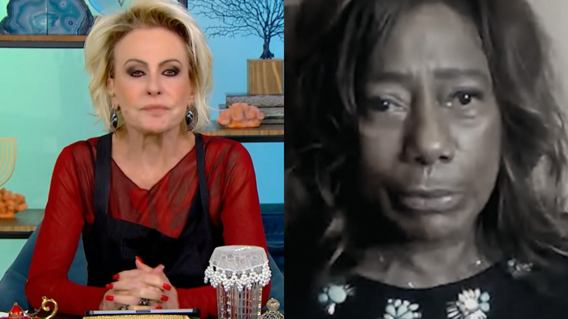 Ana Maria Braga luta contra lágrimas no ‘Mais Você’ homenageando Glória Maria: “Minha amiga”