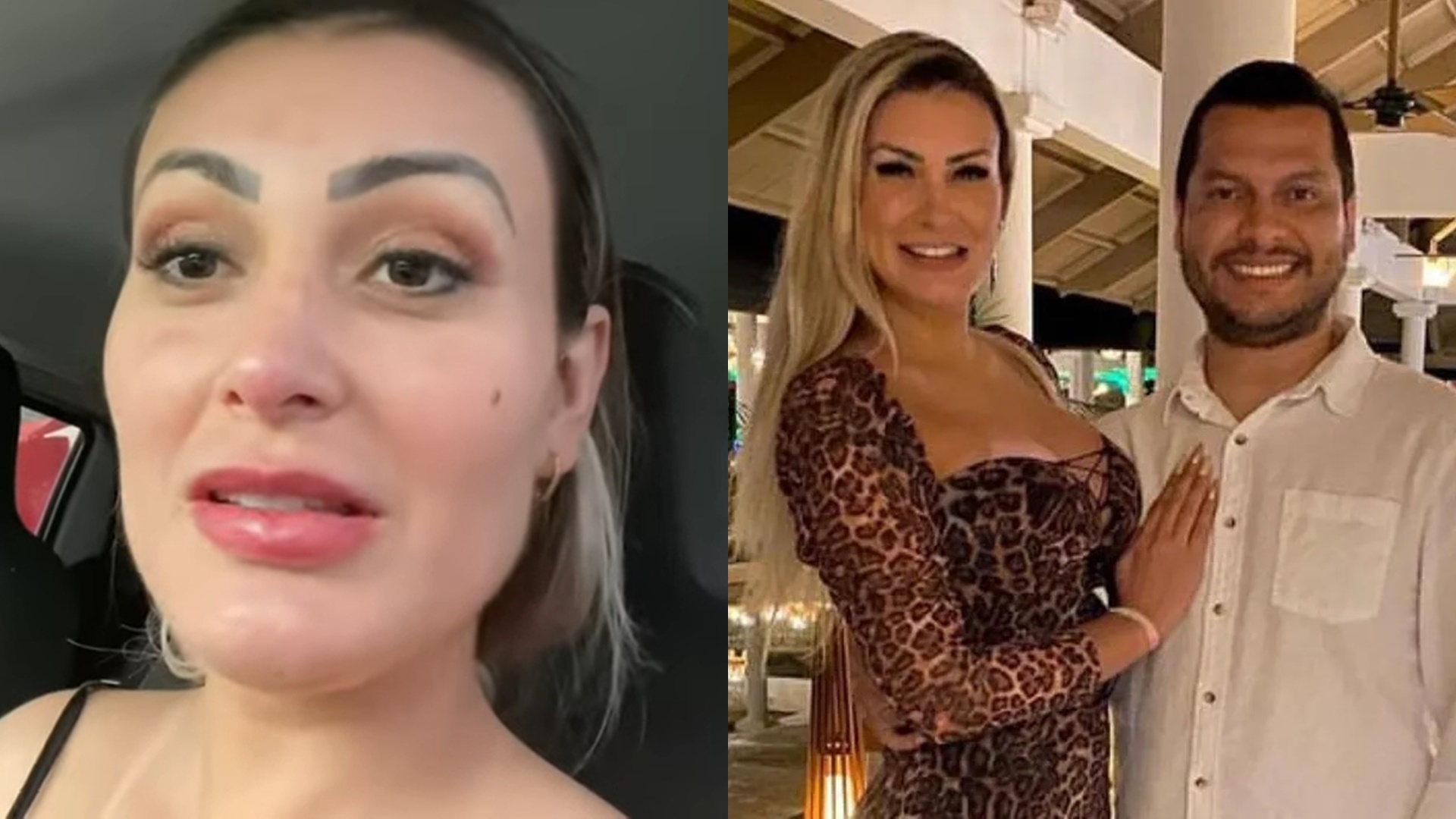 Proibida de viajar com o filho, Andressa Urach alfineta o ex-marido: “Rir das desgraças”