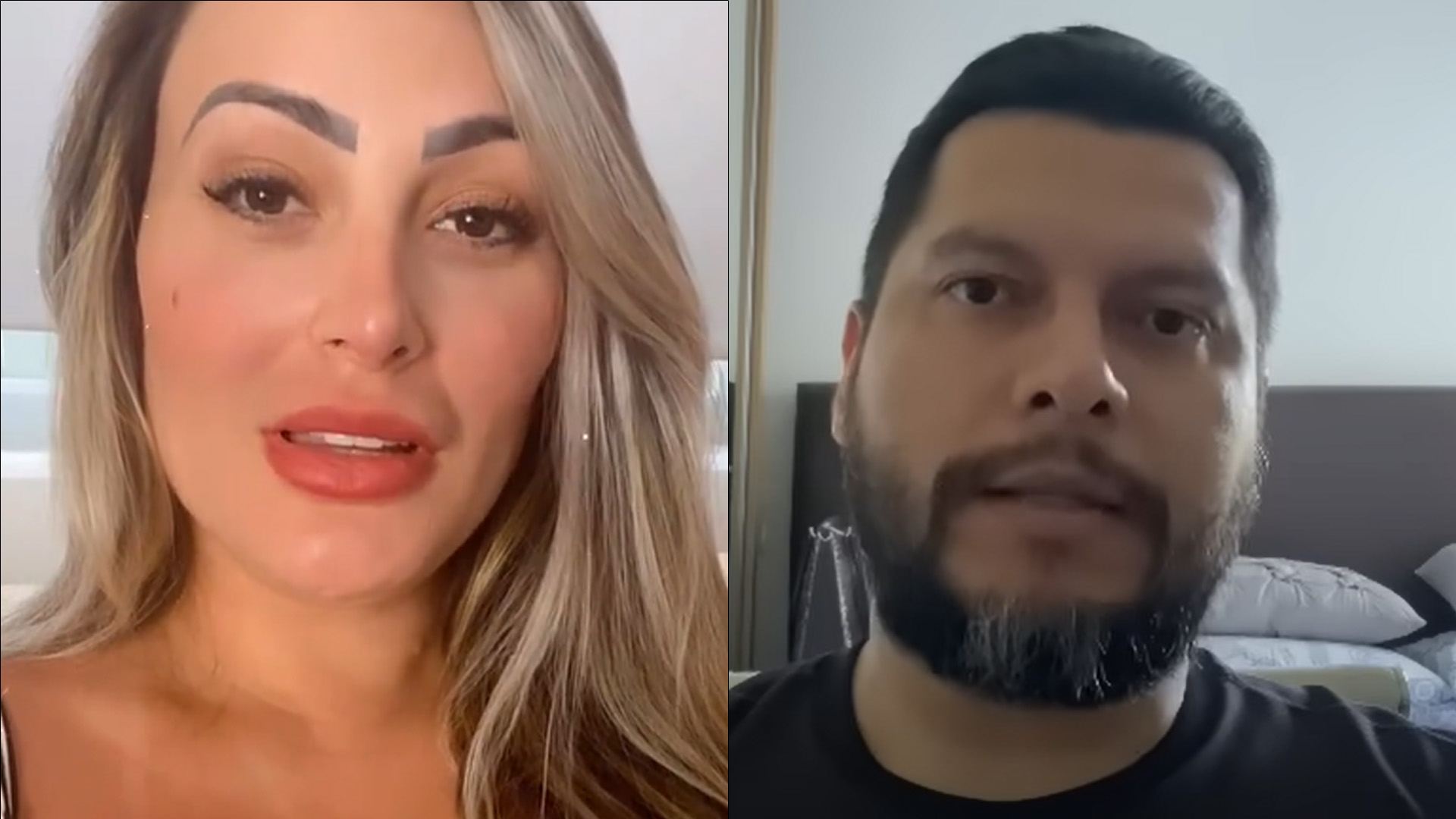 Andressa Urach assume estar vivendo amizade colorida com seu ex-marido: “Gosto muito”
