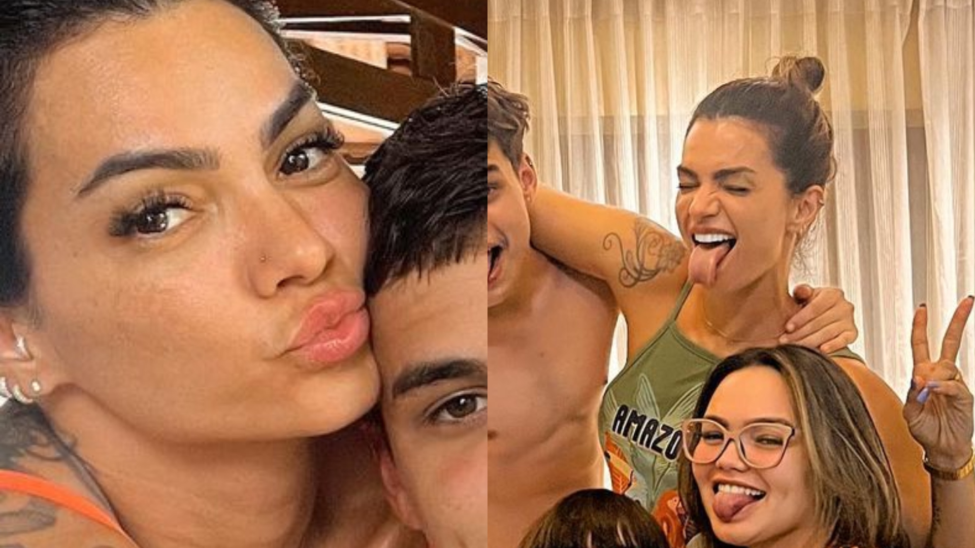 Mas já? Filho gato de Kelly Key completa 18 anos e vira alvo de elogios: “Babo na beleza desse rapaz”