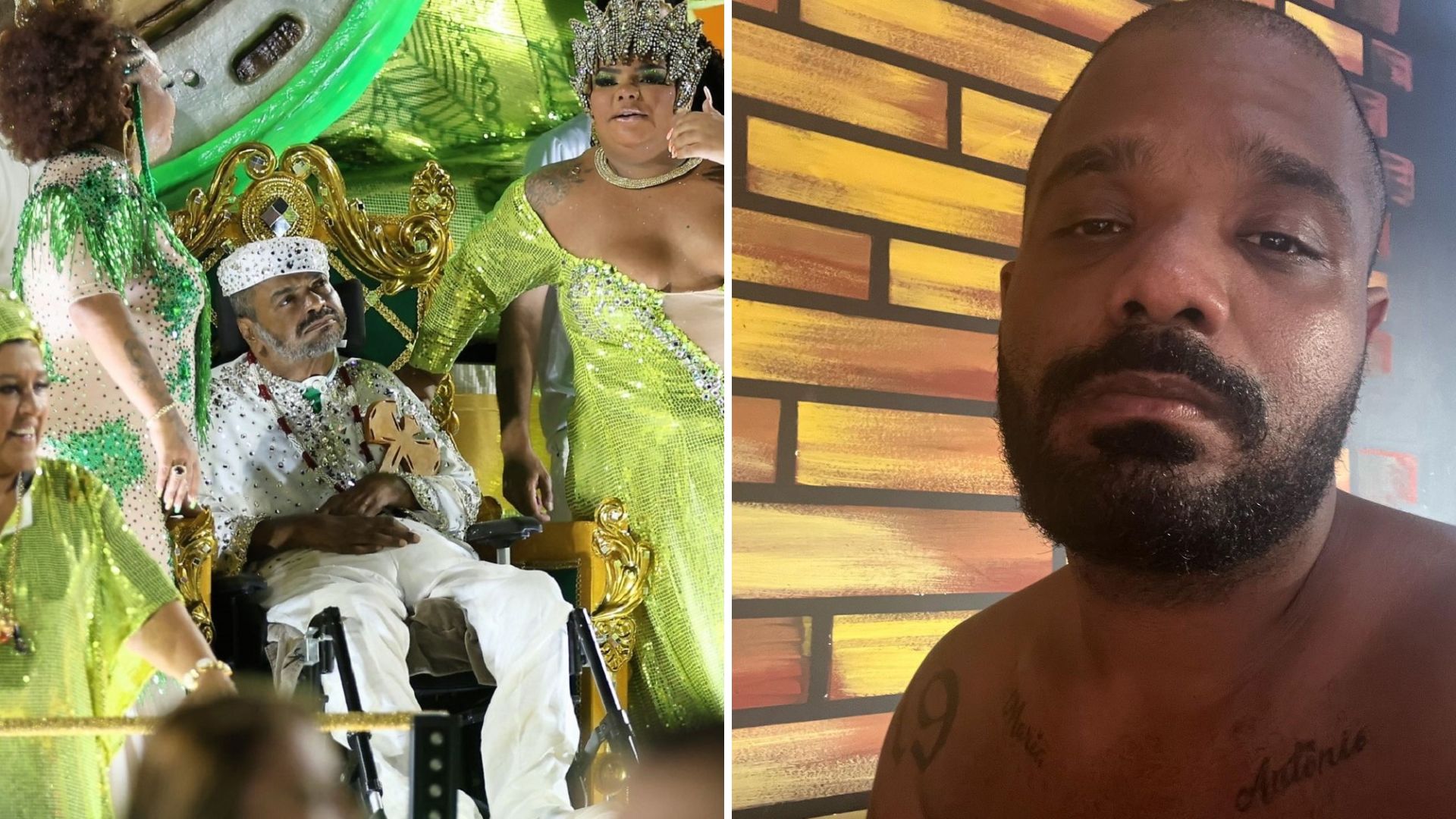 Arlindinho lamenta queda da escola que homenageou Arlindo Cruz no Carnaval: “Arrasado”