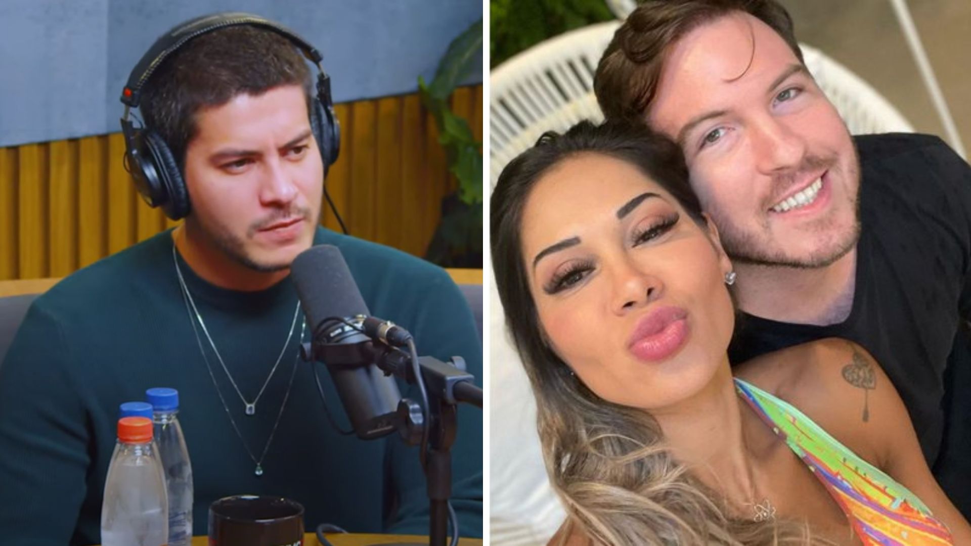 Arthur Aguiar “deu dicas” para conquistar Maíra Cardi em conversa com Primo Rico