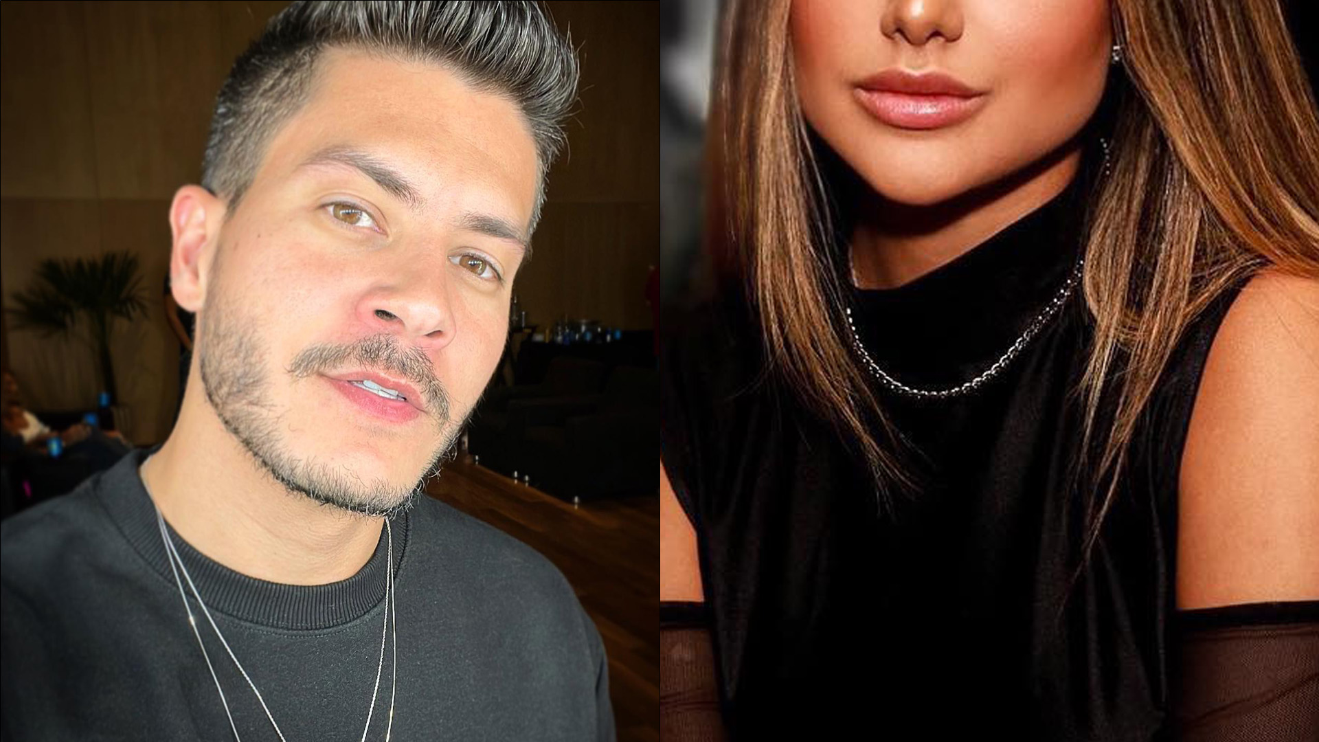 Após fim do casamento, Arthur Aguiar engata romance secreto com ex de Neymar