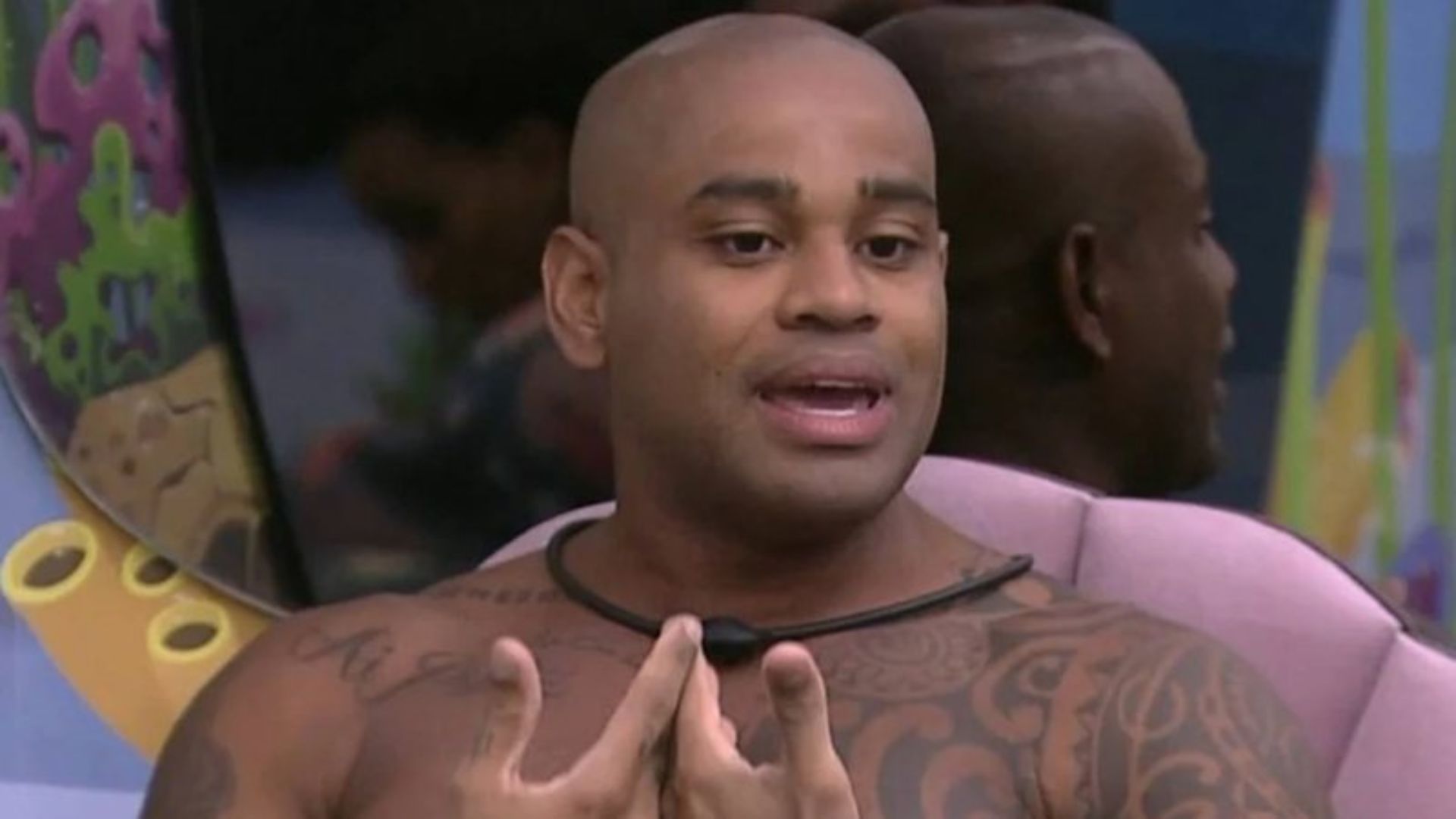 BBB23: Cezar reclama de atitude de Aline Wirley na prova do Líder: “Tava ficando indignado”