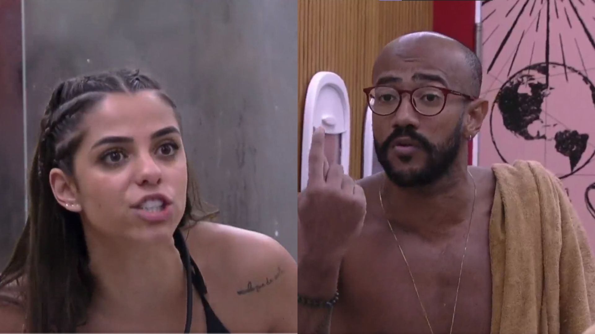 BBB23: GENTE? Key Alves e Ricardo armam barraco por causa de banho: “Me poupe, cara”