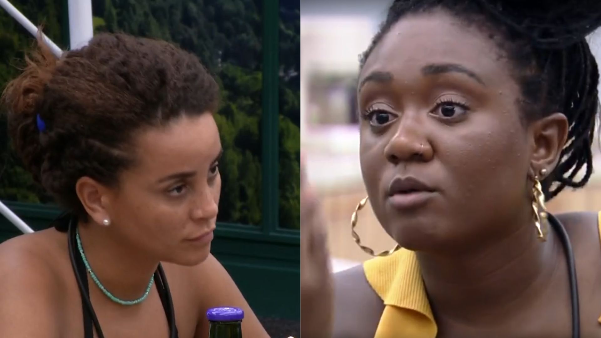 BBB23: Sarah Aline coloca Domitila contra a parede sobre parceria com brother: “É pior”