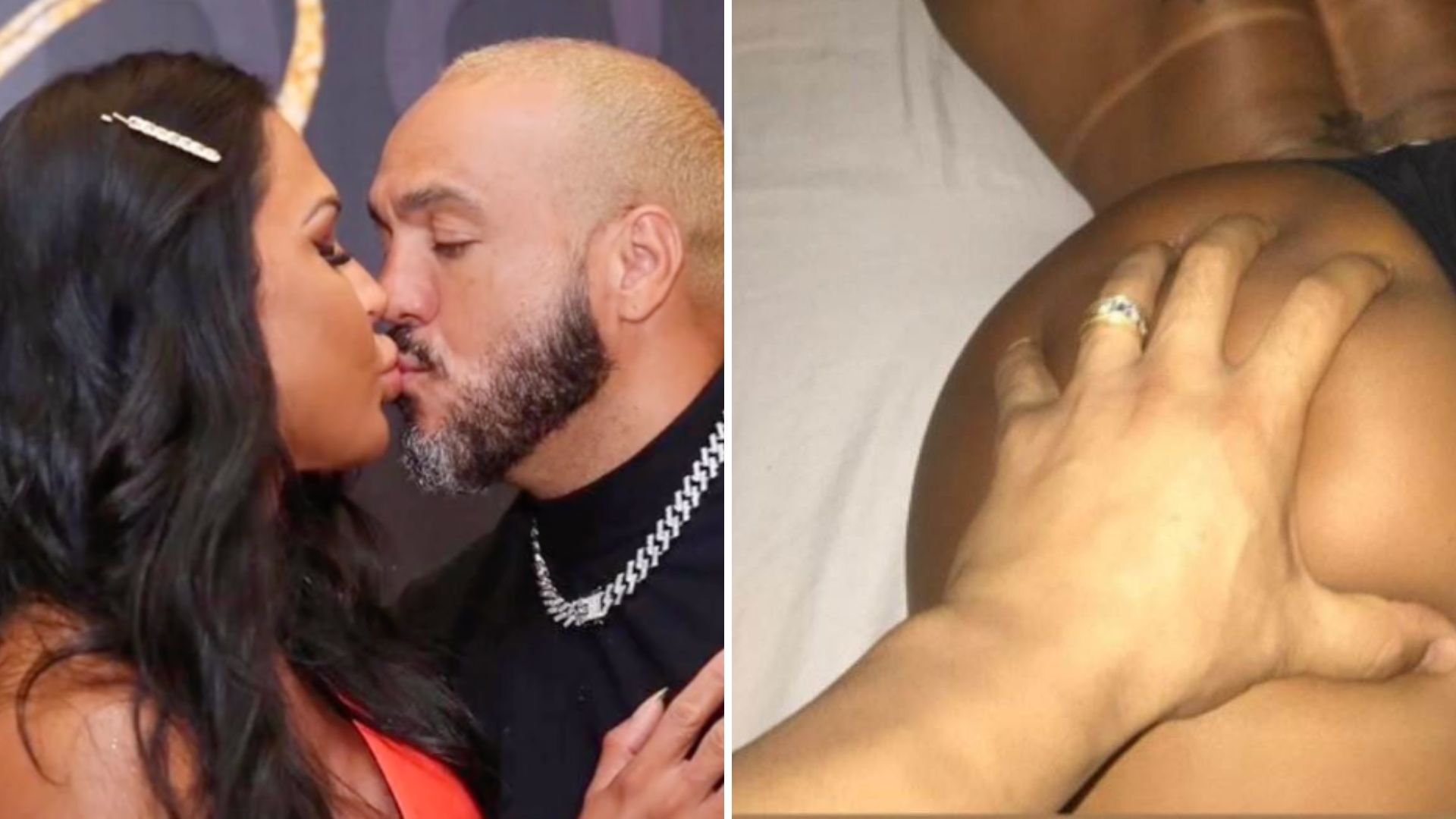 Que foto é essa? Belo enche a mão com o bumbum durinho de Gracyanne Barbosa