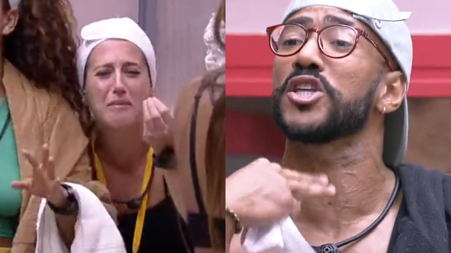 BBB23: Barraco! Bruna e Ricardo se ofendem aos gritos e brothers acusam agressão