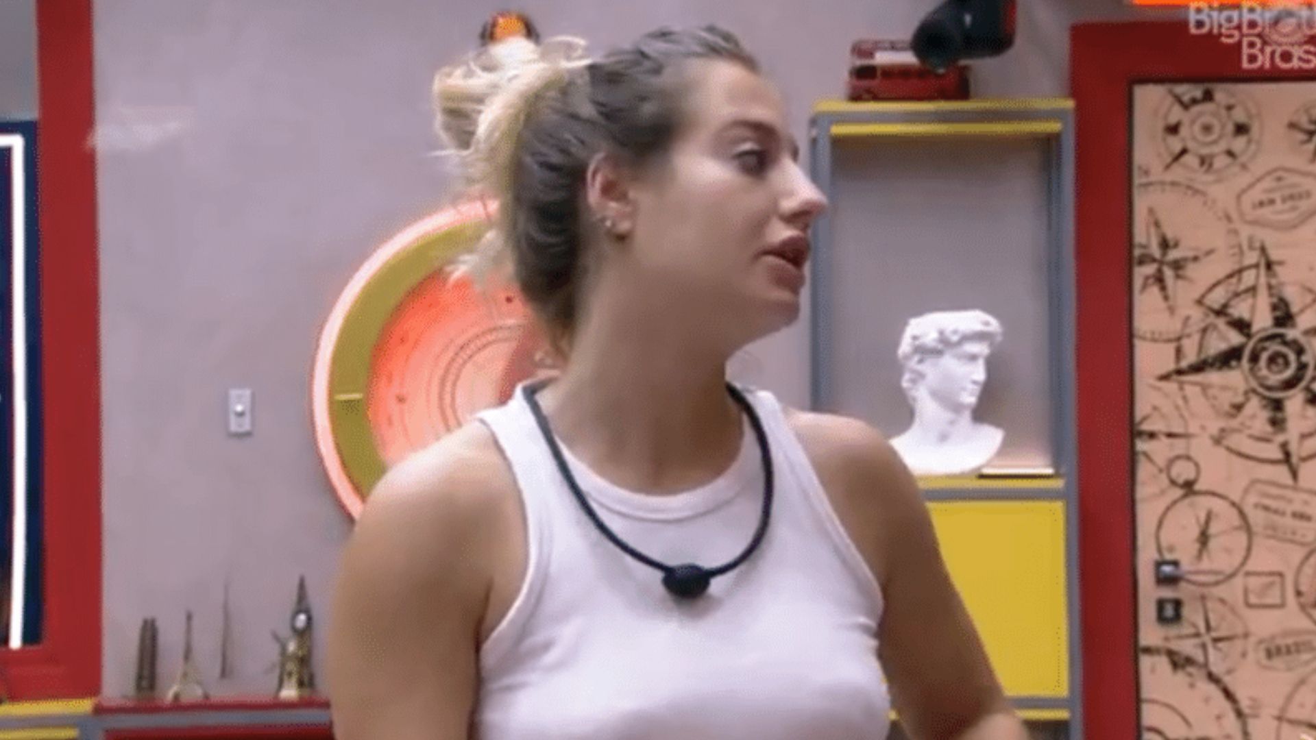 BBB23: Bruna Griphao expõe teoria sobre o próximo Líder: “Big Fone vai tocar”