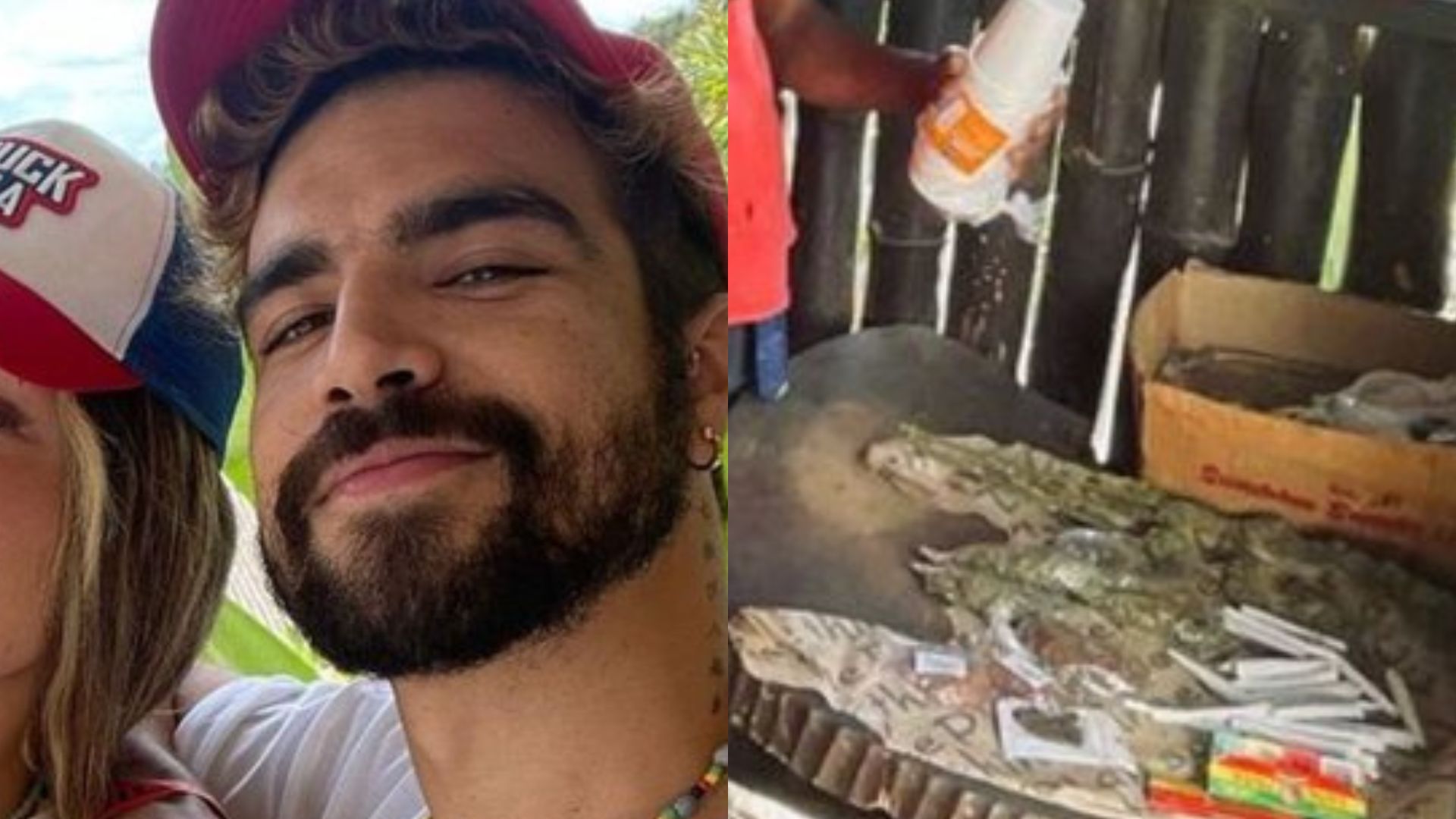 Com a namorada na Jamaica, Caio Castro visita casa de Bob Marley: “Não fumem”