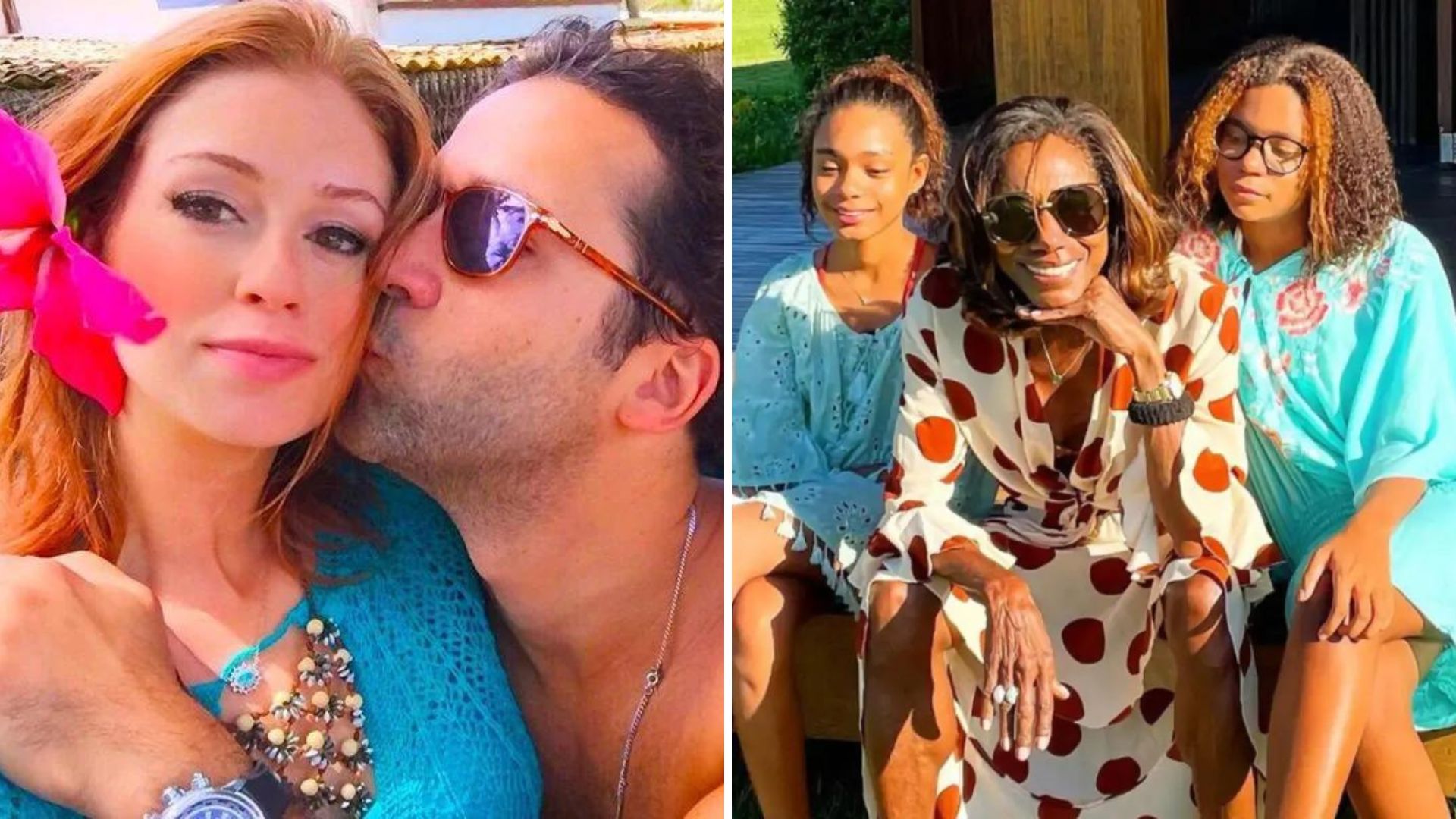 Milionário, ex de Marina Ruy Barbosa é um dos padrinhos da filha de Glória Maria