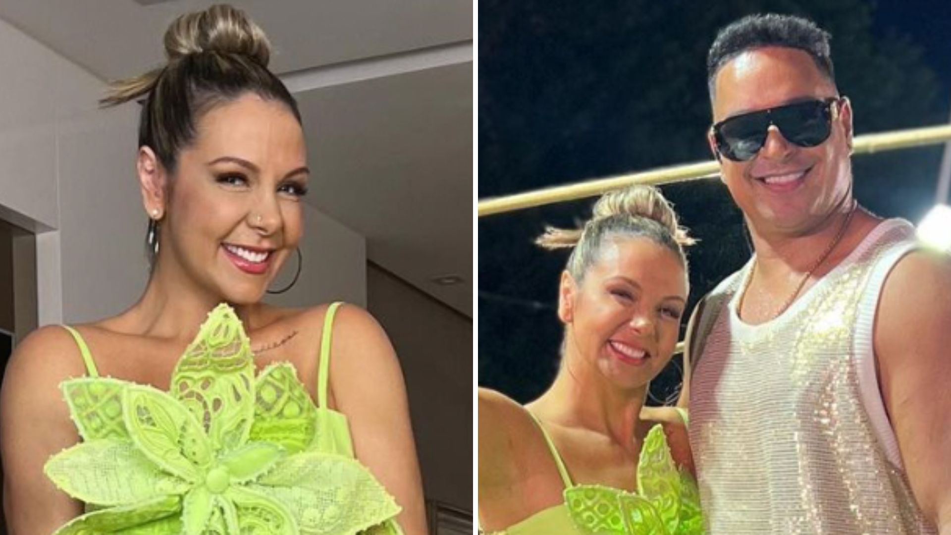 Espetáculo! Carla Perez cai na folia com top e calça transparente: “Nunca erra”