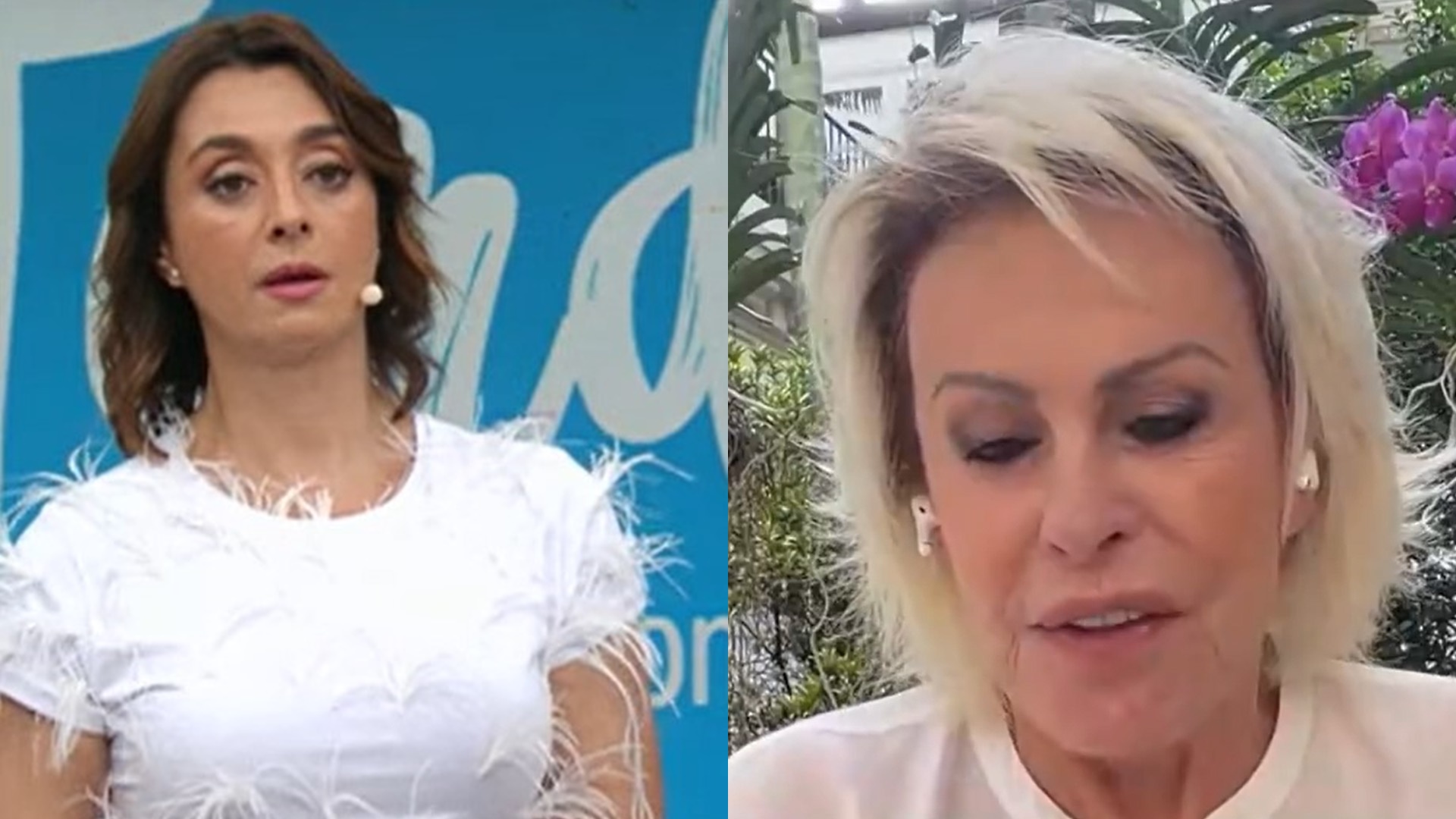 Catia Fonseca manda recado para Ana Maria após diagnóstico de nova doença: “Está abatida”