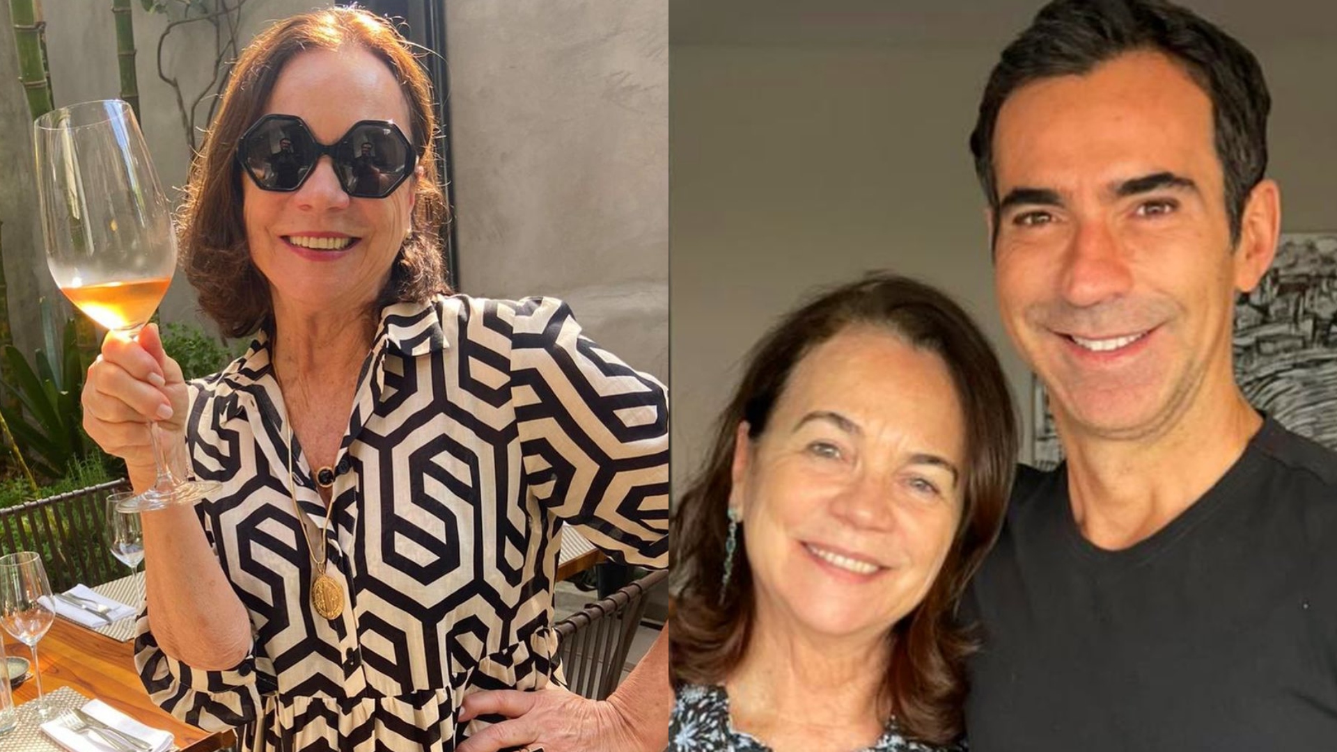 Quatro meses após morte da mãe, Cesar Tralli presta triste homenagem e lamenta: “Saudade”
