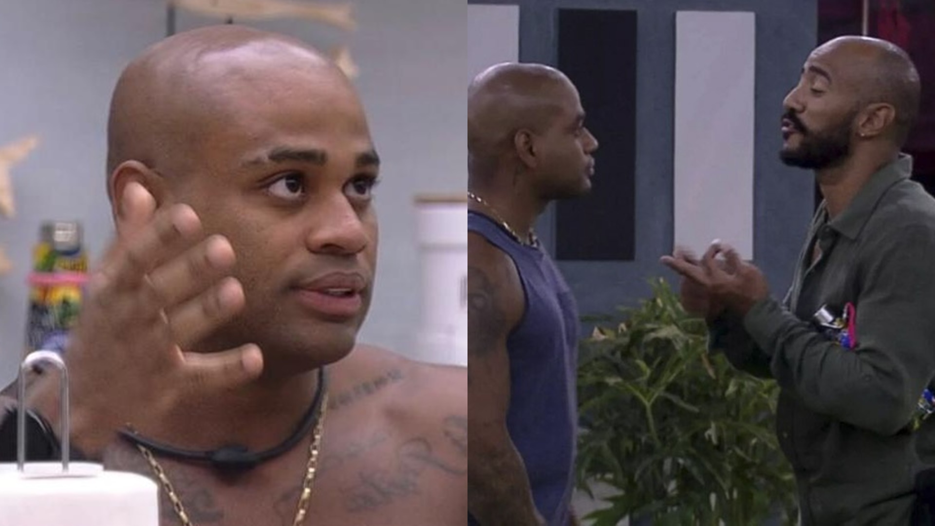 BBB23: Cezar Black ataca Ricardo pelas costas após barraco ao vivo na Globo: “Opressor”