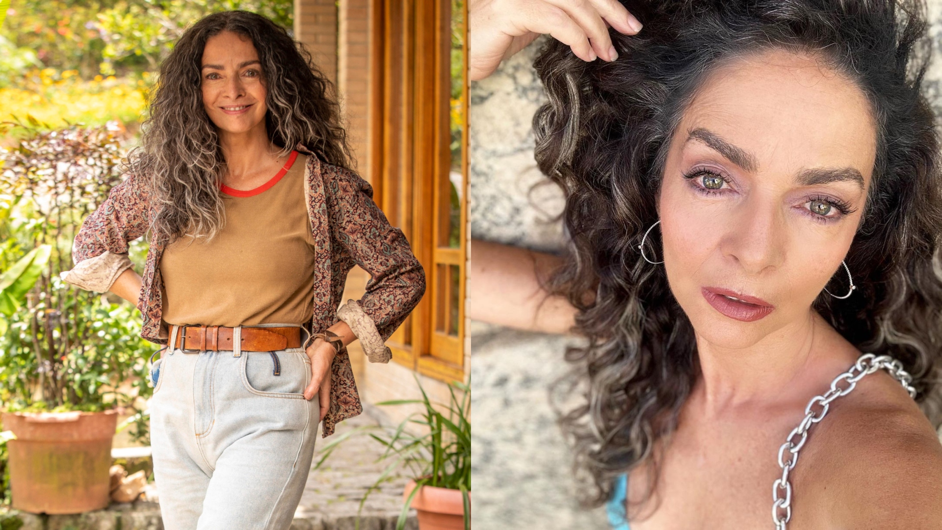 Claudia Ohana avalia chegada dos 60 anos e revela se está namorando: “Me curto”