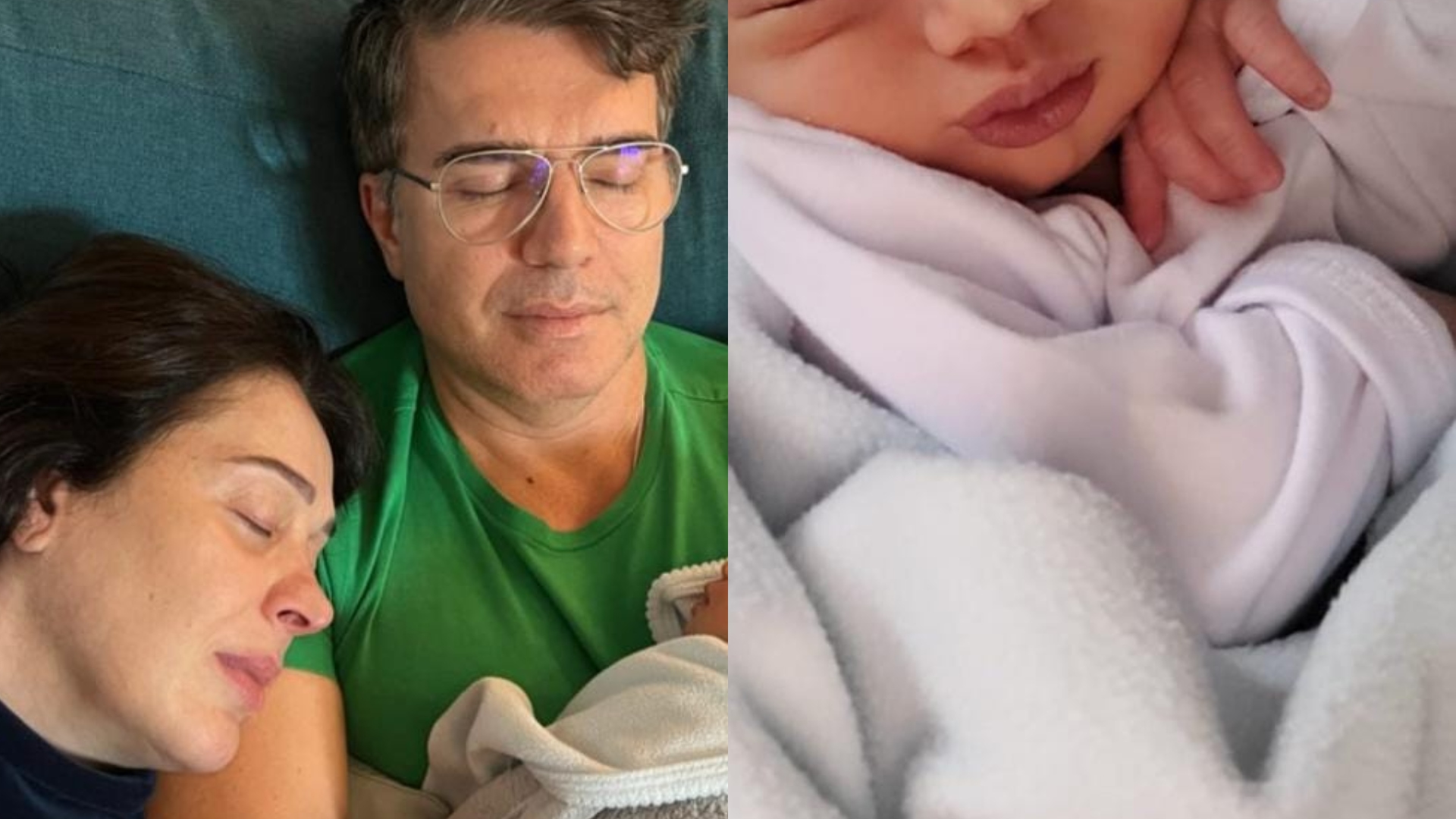 Carnaval em casa! Claudia Raia posta foto inédita do rostinho do filho e baba: “Cansados e felizes”