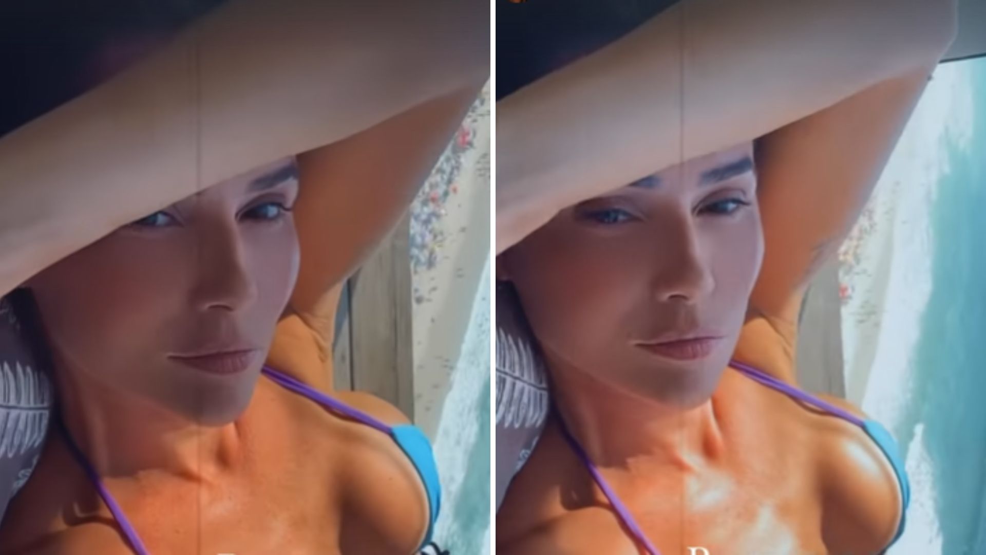 De fio-dental, Deborah Secco quase mostra tudo ao exibir marquinha intensa: “Pernas pro ar”