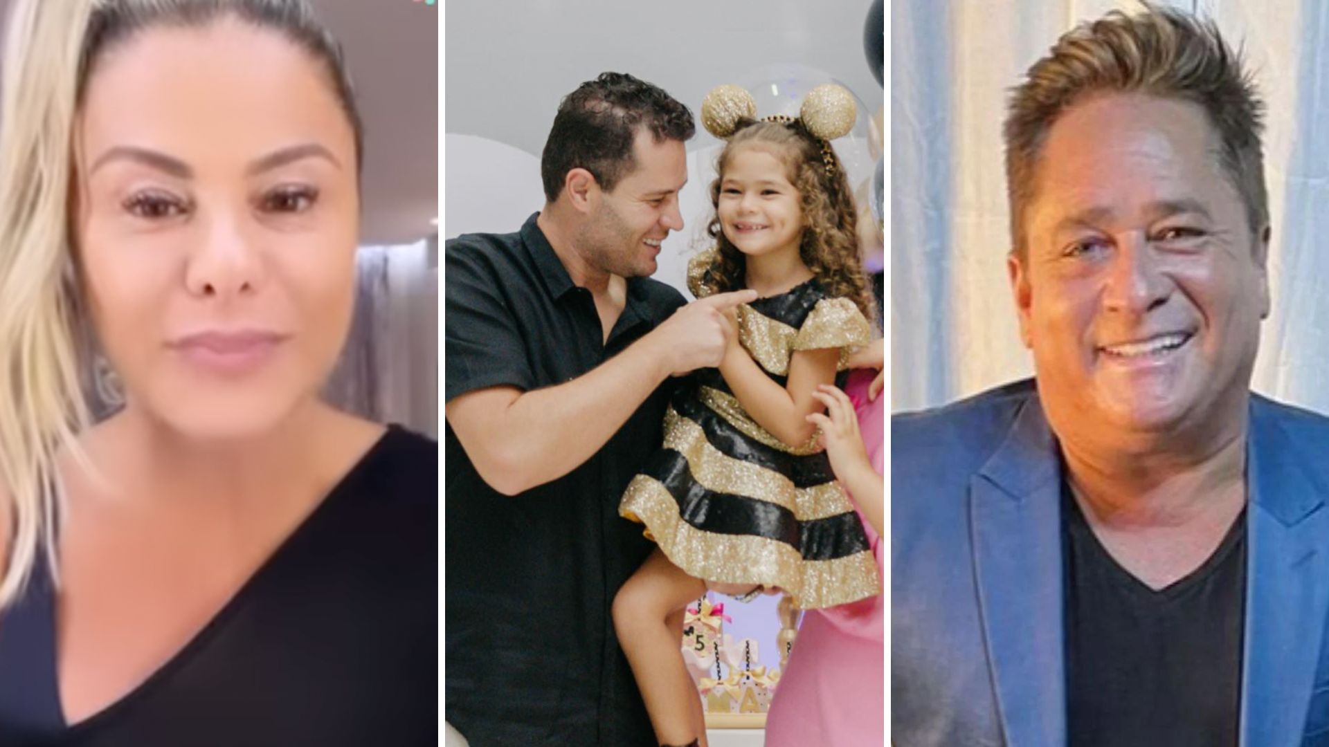 Esposa de Leonardo defende o marido após ausência no aniversário da neta: “Comemoramos”