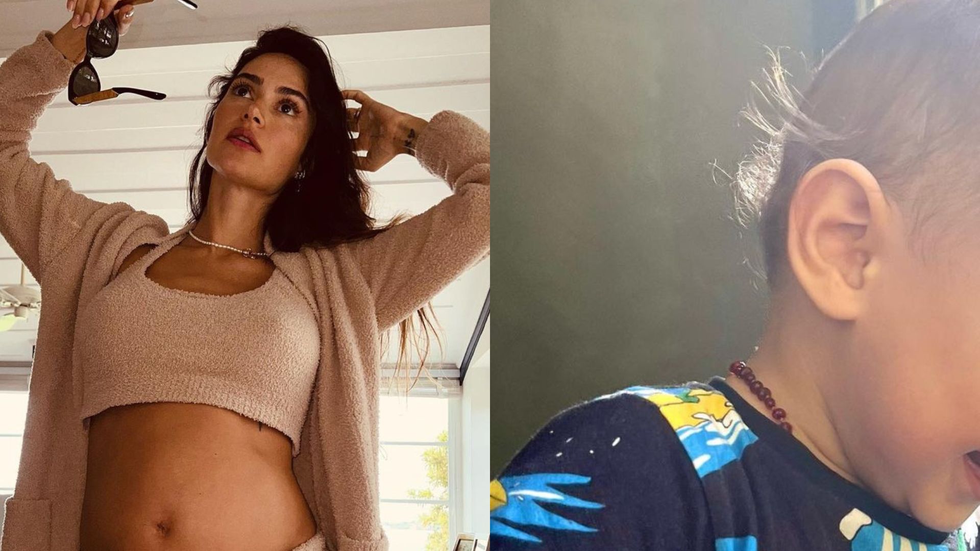 Thaila Ayala mostra sorriso do filho e encanta a internet: “Contagia!”