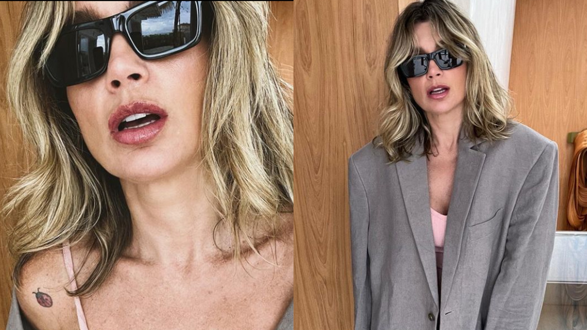 Sem sutiã, Flávia Alessandra aposta em vestido decotado e seguidores babam: “Perdi o ar”